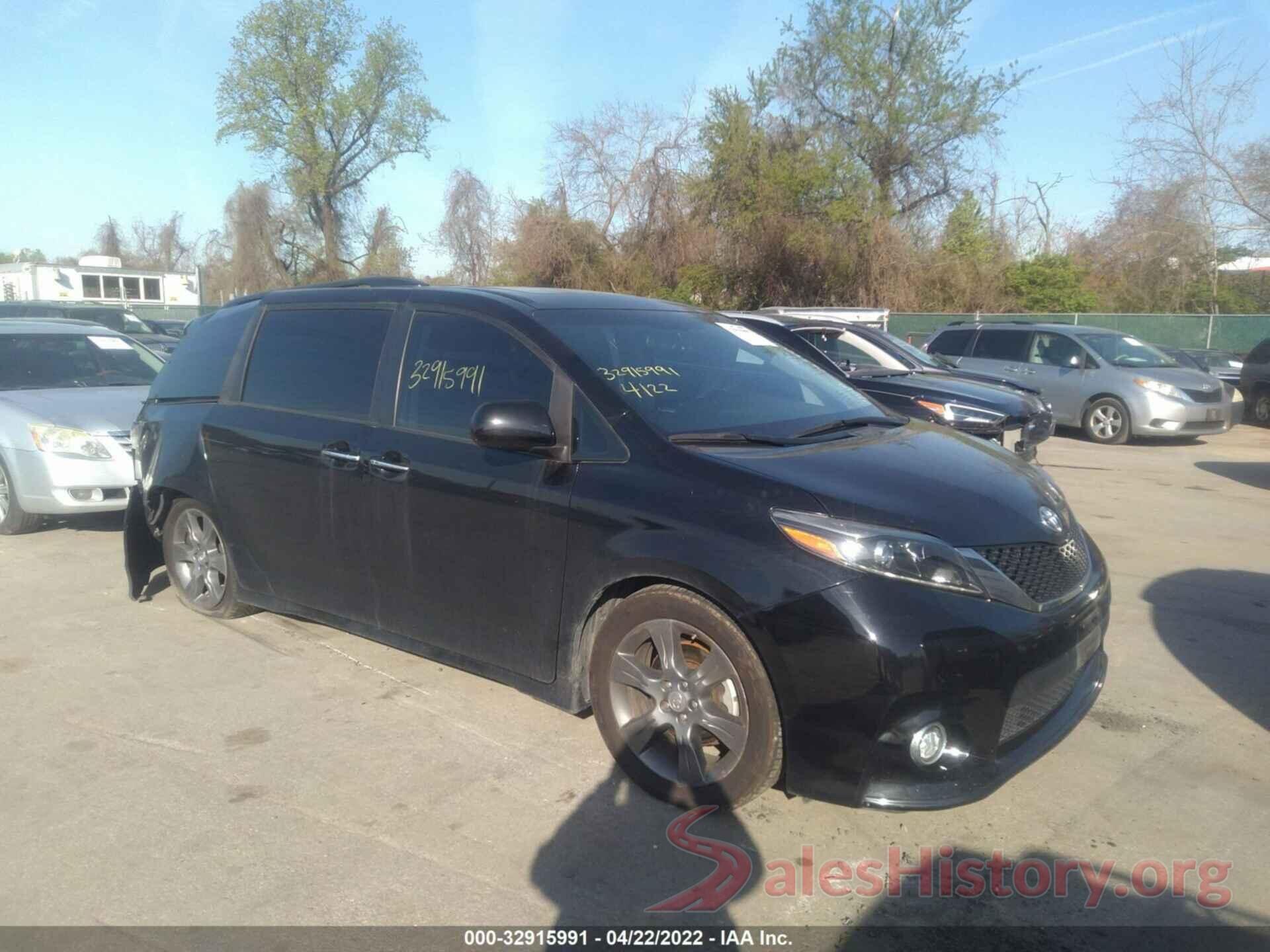 5TDXK3DC9GS748090 2016 TOYOTA SIENNA