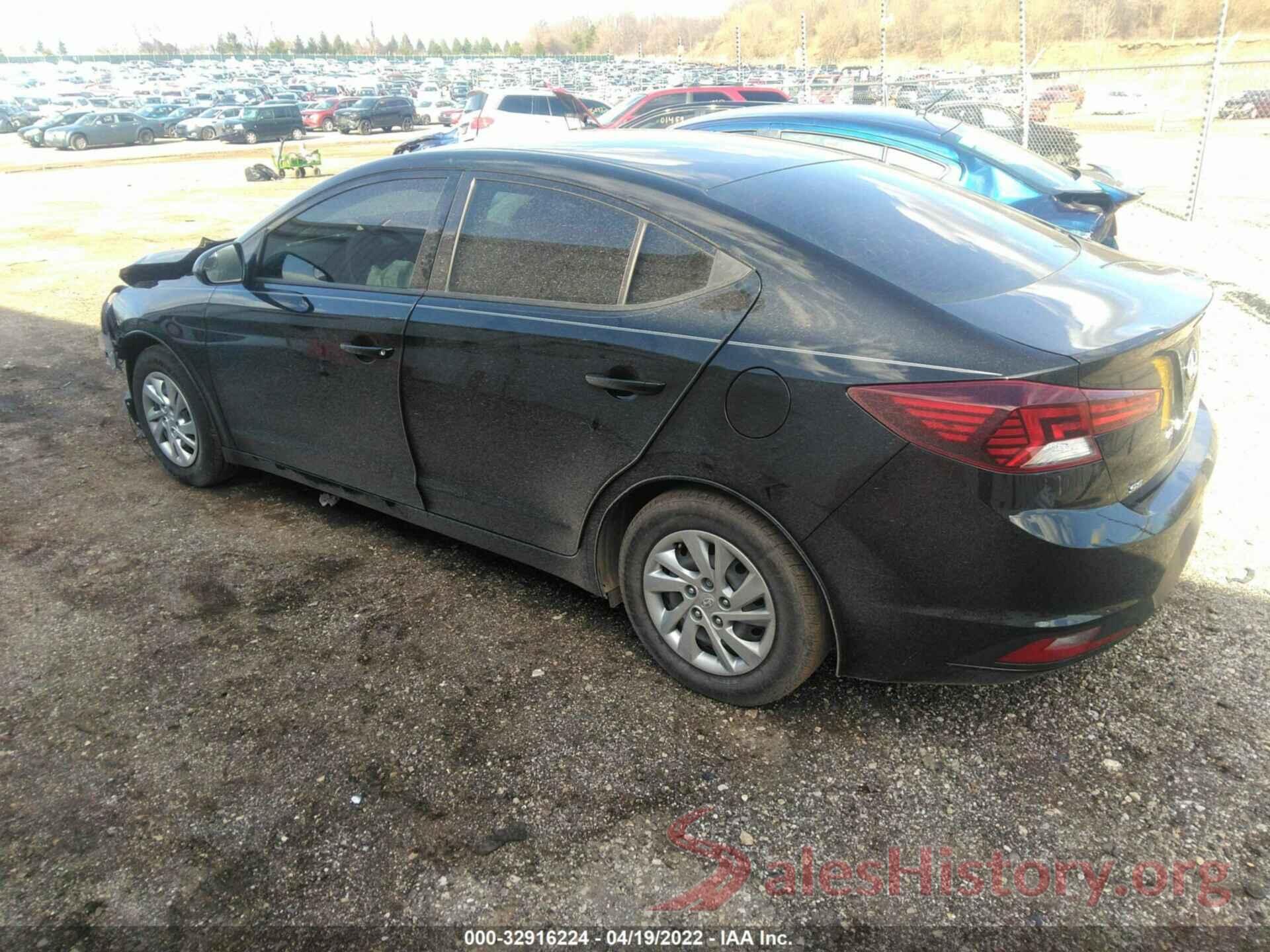 KMHD74LF6KU778122 2019 HYUNDAI ELANTRA