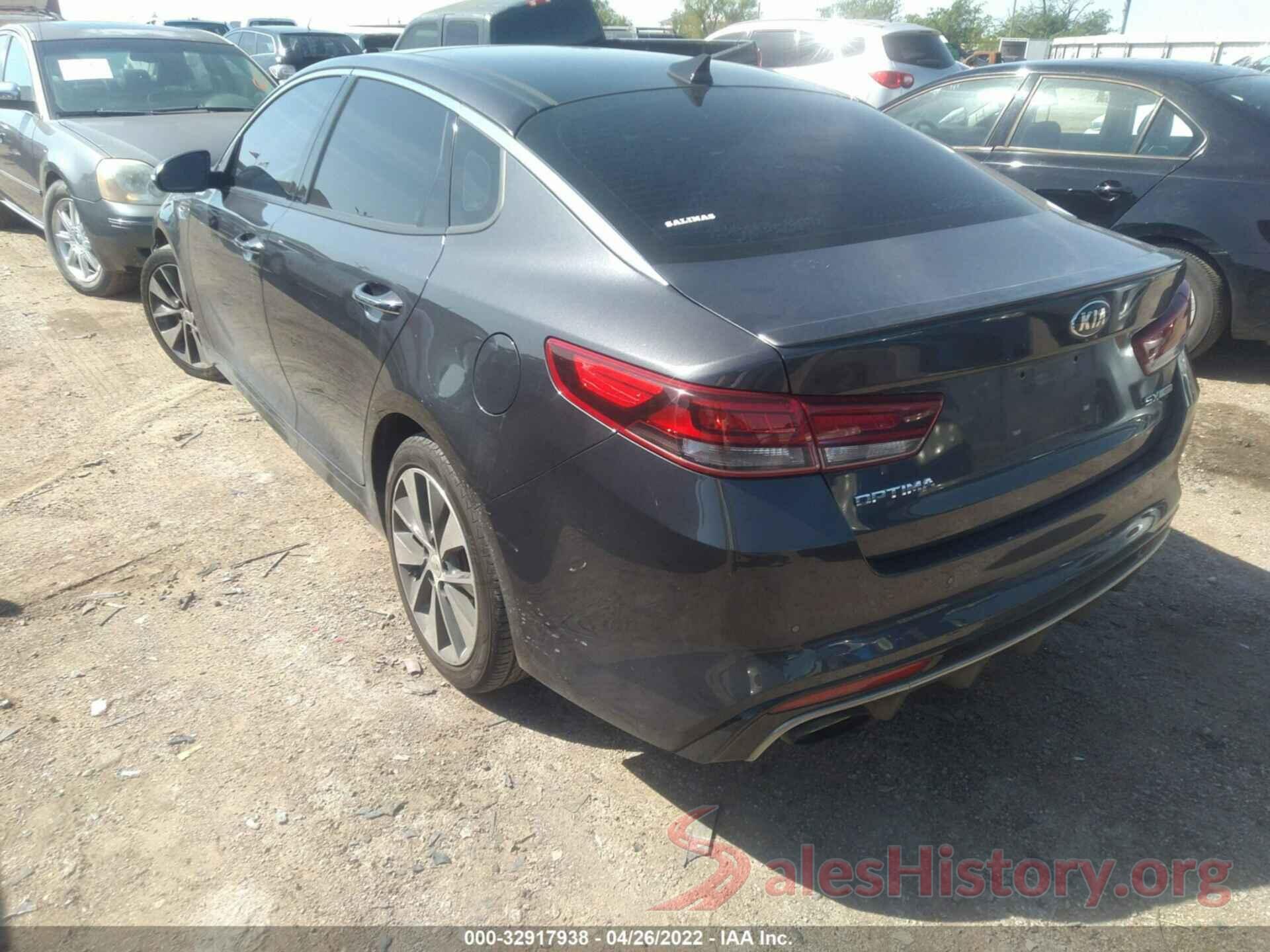 5XXGW4L21GG095095 2016 KIA OPTIMA