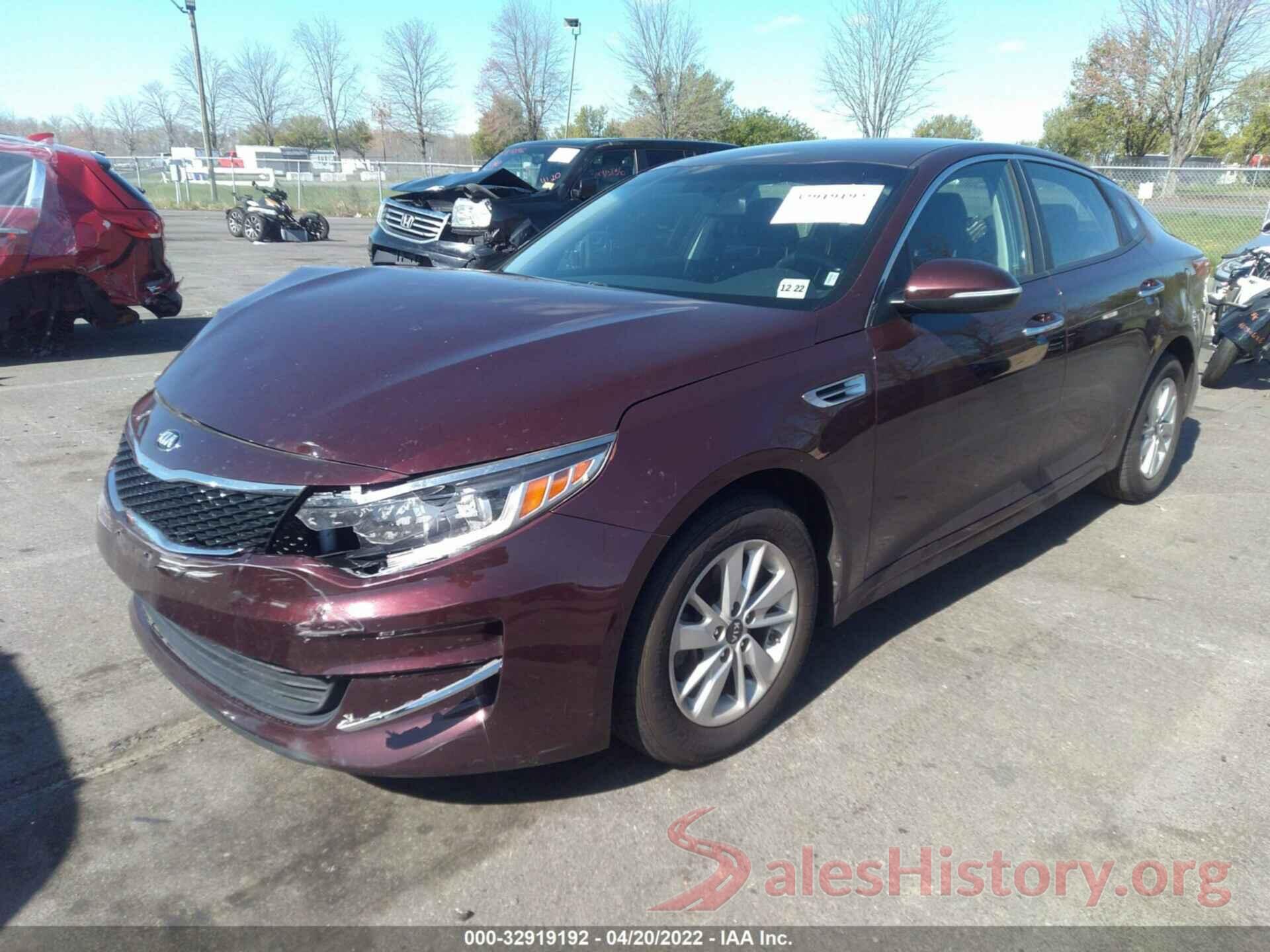 5XXGT4L32JG217777 2018 KIA OPTIMA