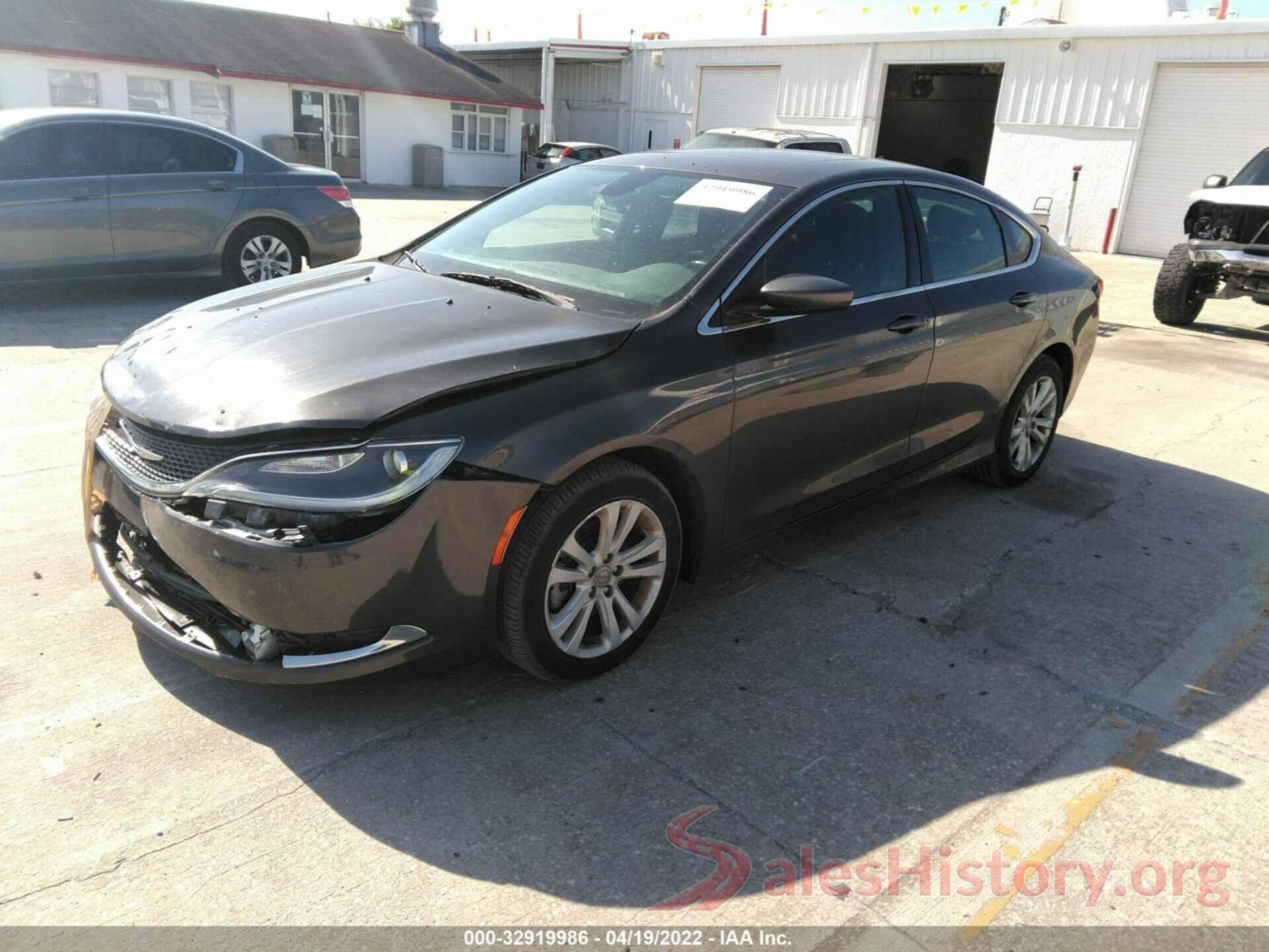 1C3CCCAB1GN173291 2016 CHRYSLER 200