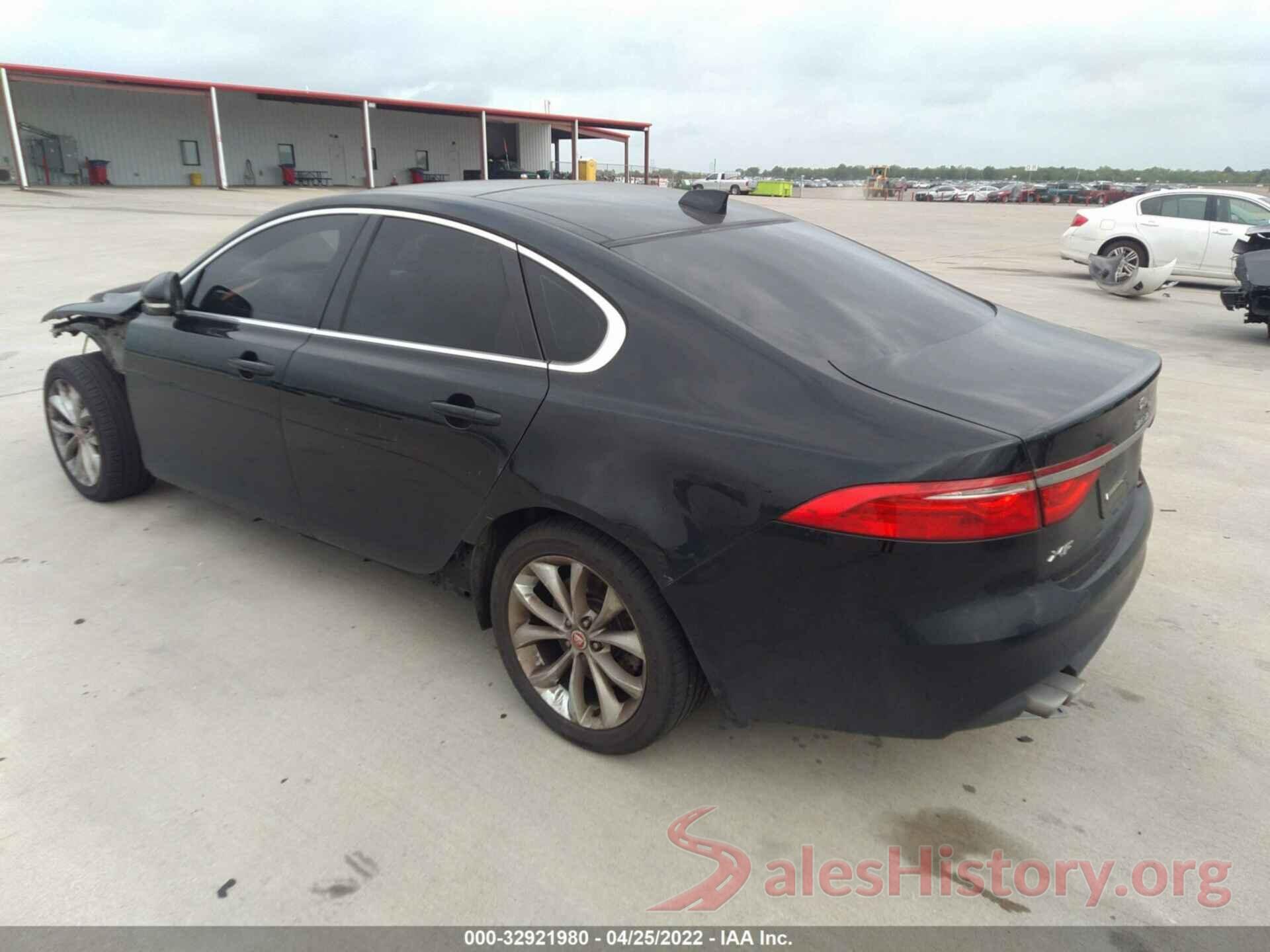 SAJBJ4BN7HCY46322 2017 JAGUAR XF