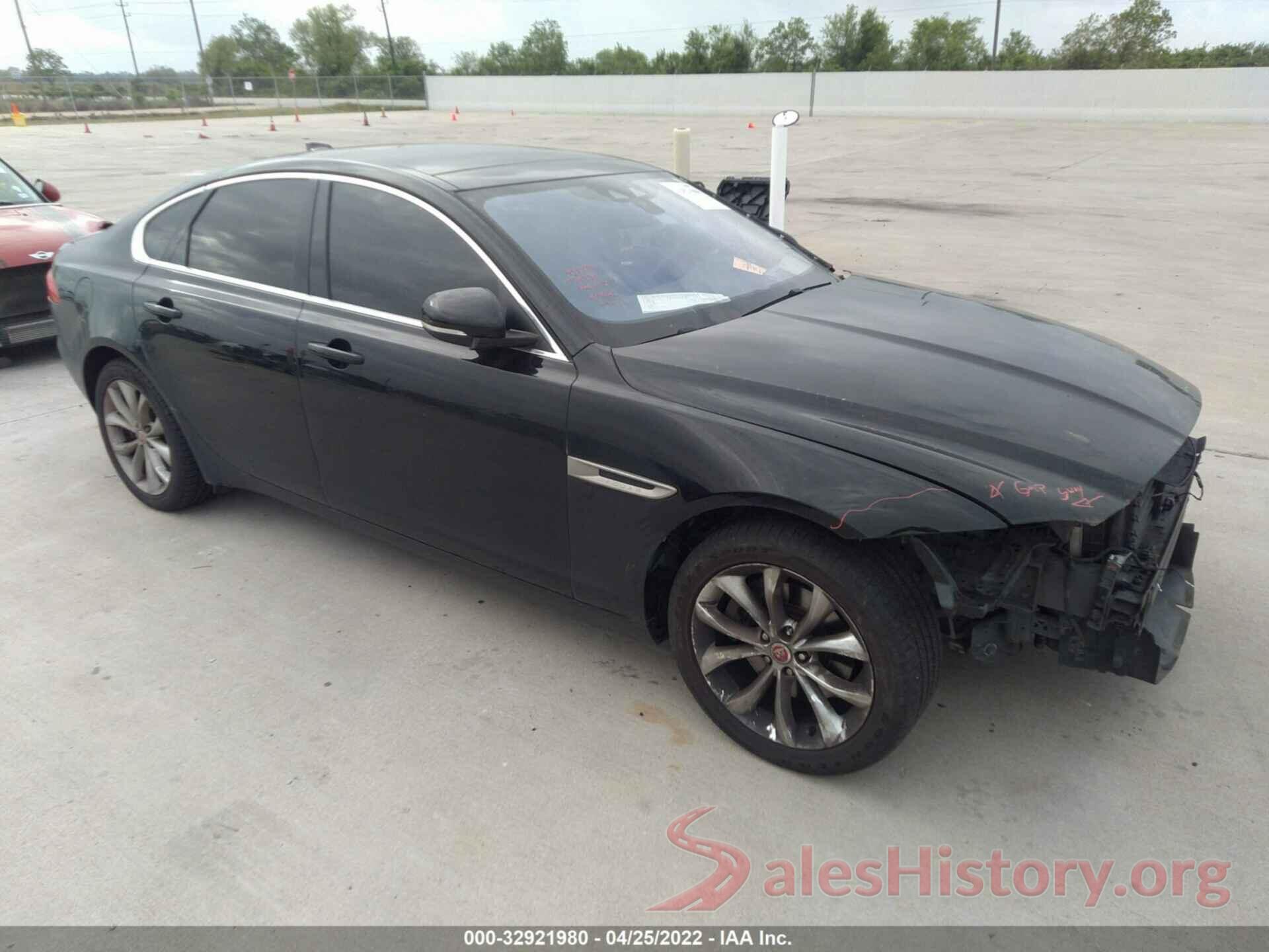 SAJBJ4BN7HCY46322 2017 JAGUAR XF