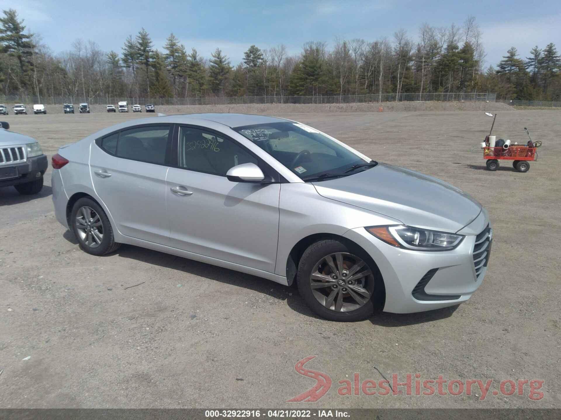 5NPD84LF9JH327969 2018 HYUNDAI ELANTRA