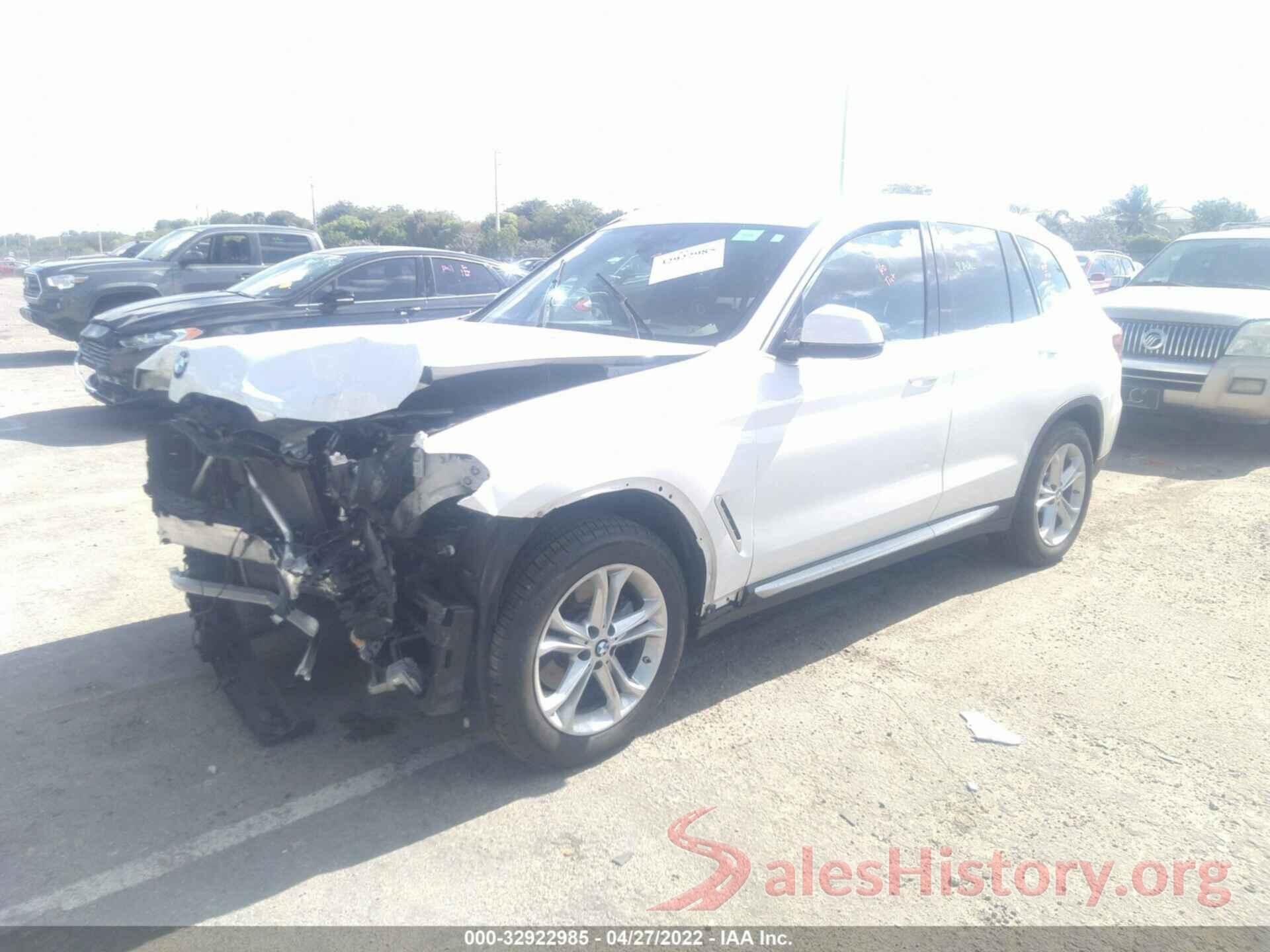 5UXTR9C54KLE18370 2019 BMW X3