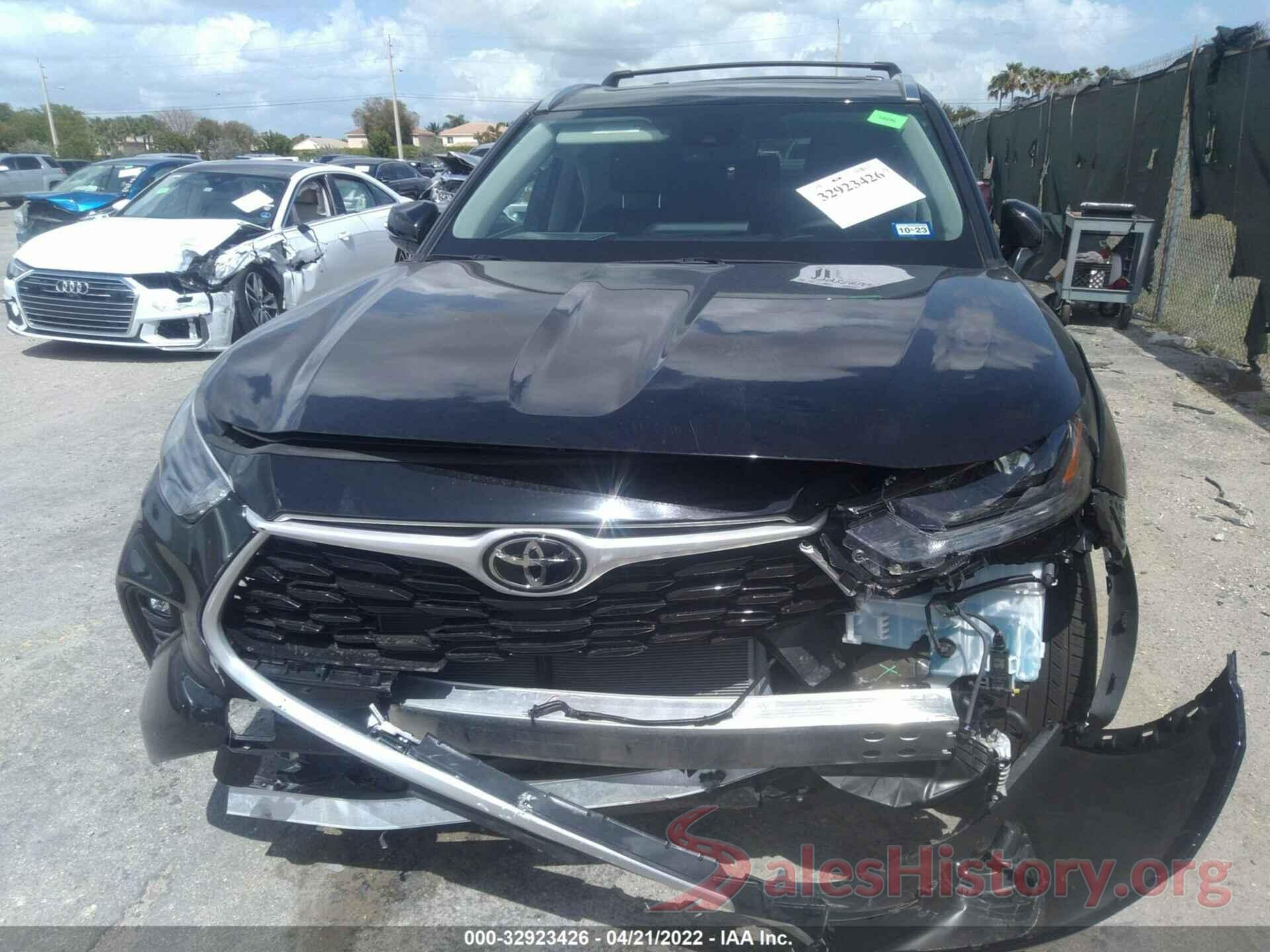 5TDGZRAH8MS537201 2021 TOYOTA HIGHLANDER