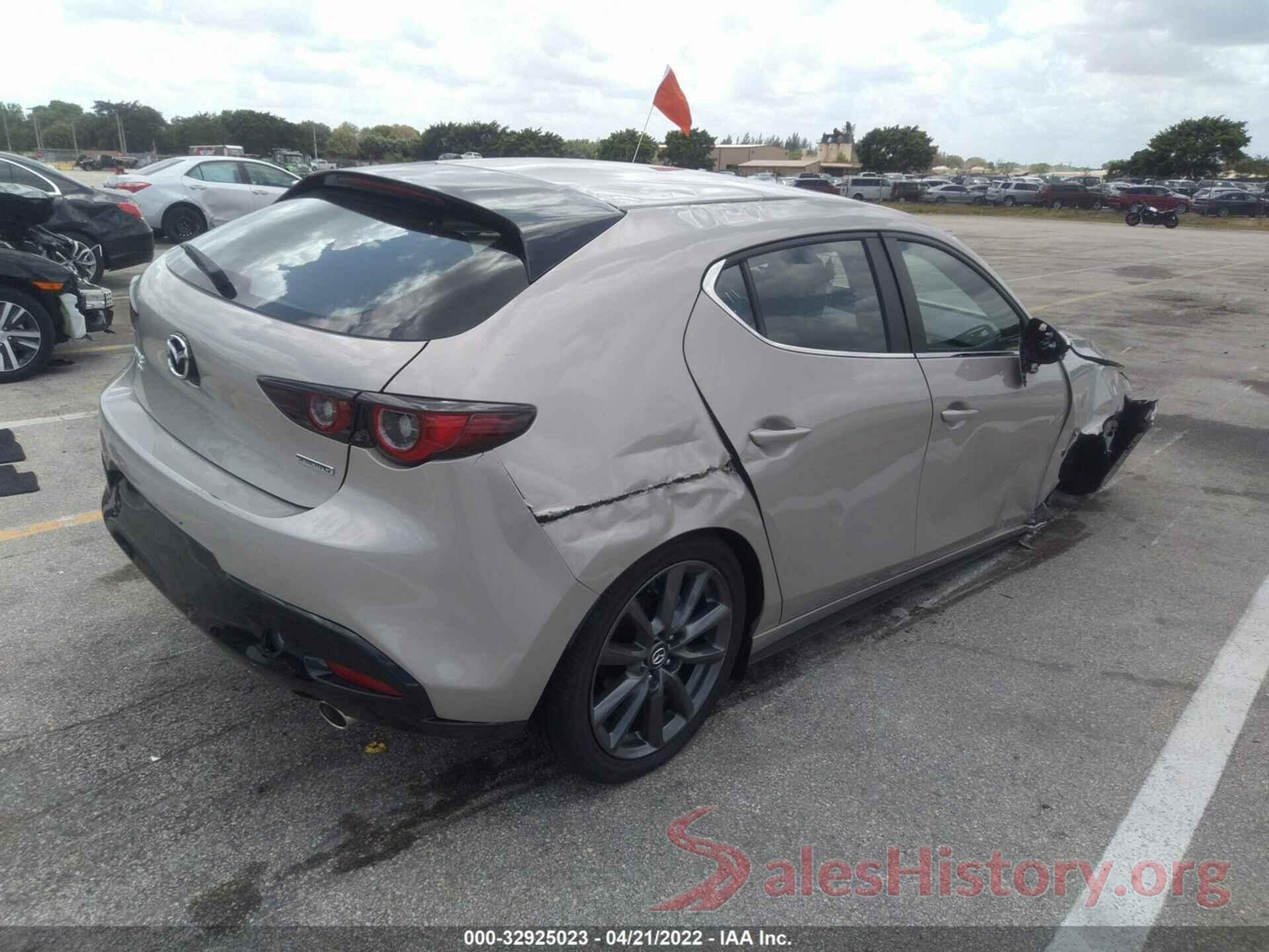 JM1BPBLL9N1514985 2022 MAZDA MAZDA3 HATCHBACK