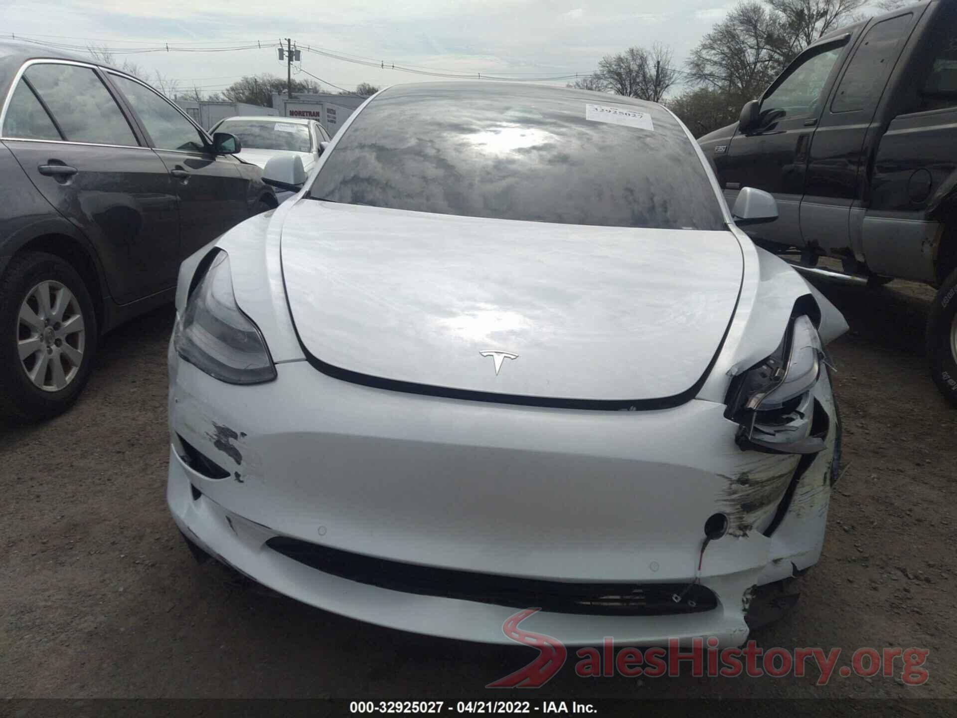 5YJ3E1EB0MF993134 2021 TESLA MODEL 3