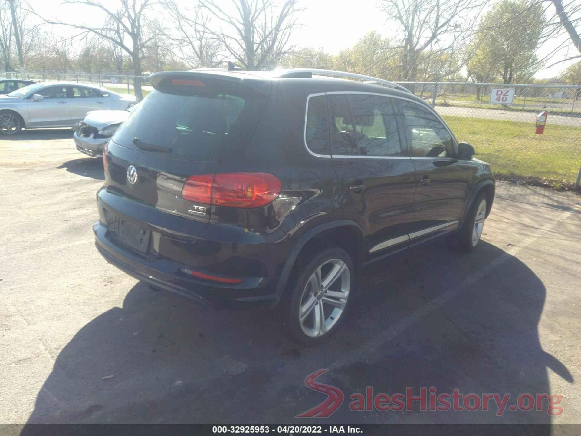 WVGBV7AXXGW610988 2016 VOLKSWAGEN TIGUAN