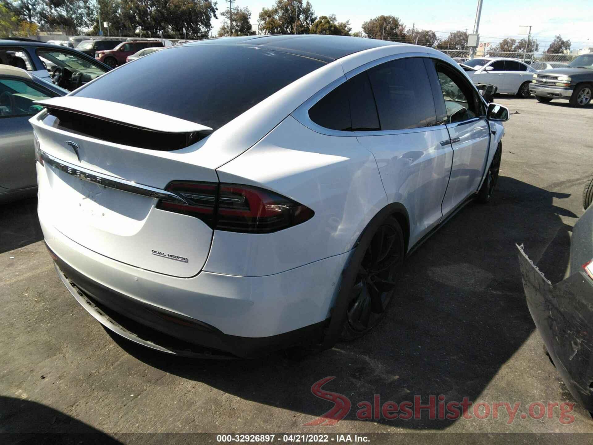 5YJXCBE45MF325375 2021 TESLA MODEL X