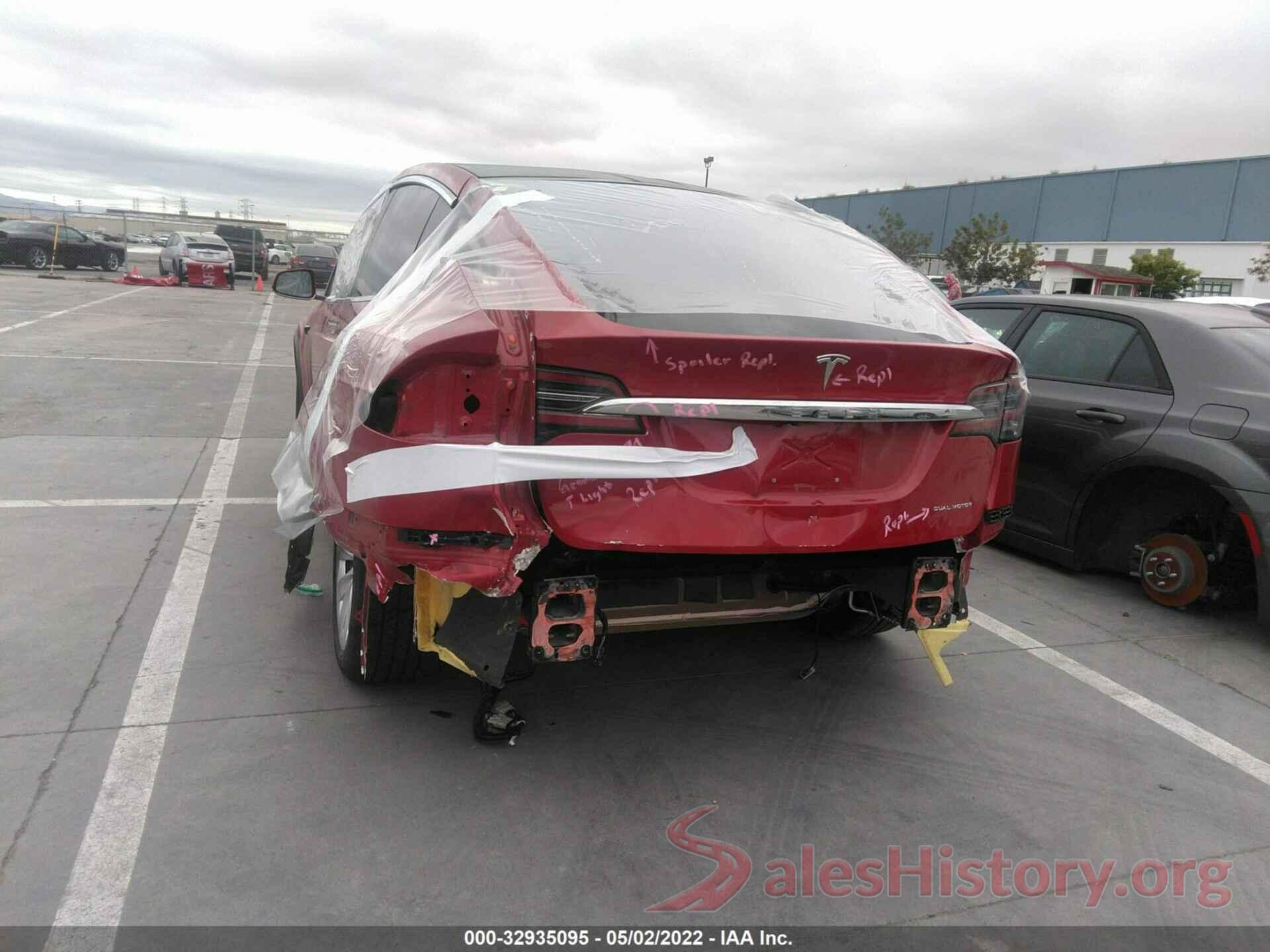 5YJXCBE23MF316074 2021 TESLA MODEL X