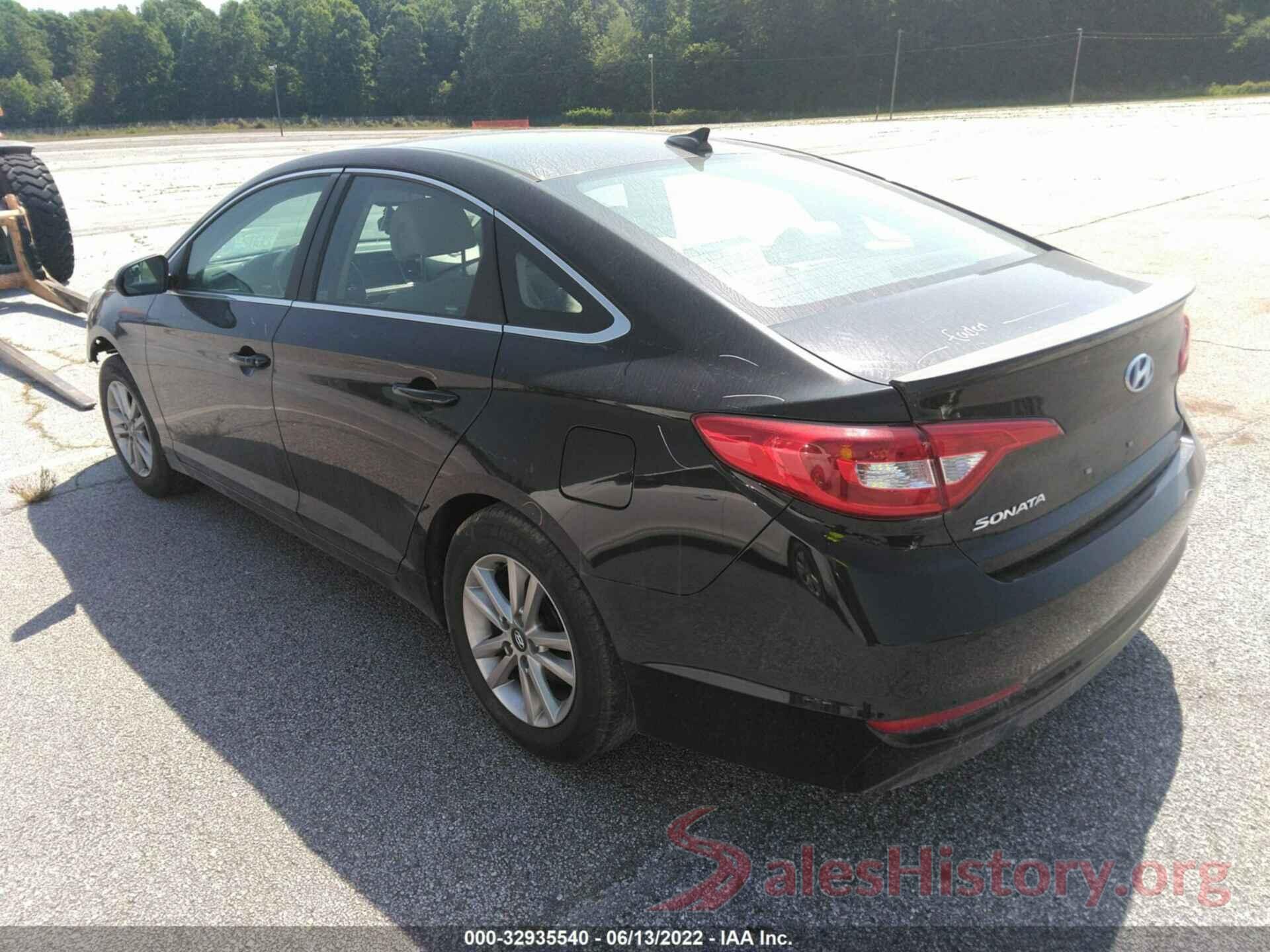 5NPE24AF5GH398474 2016 HYUNDAI SONATA