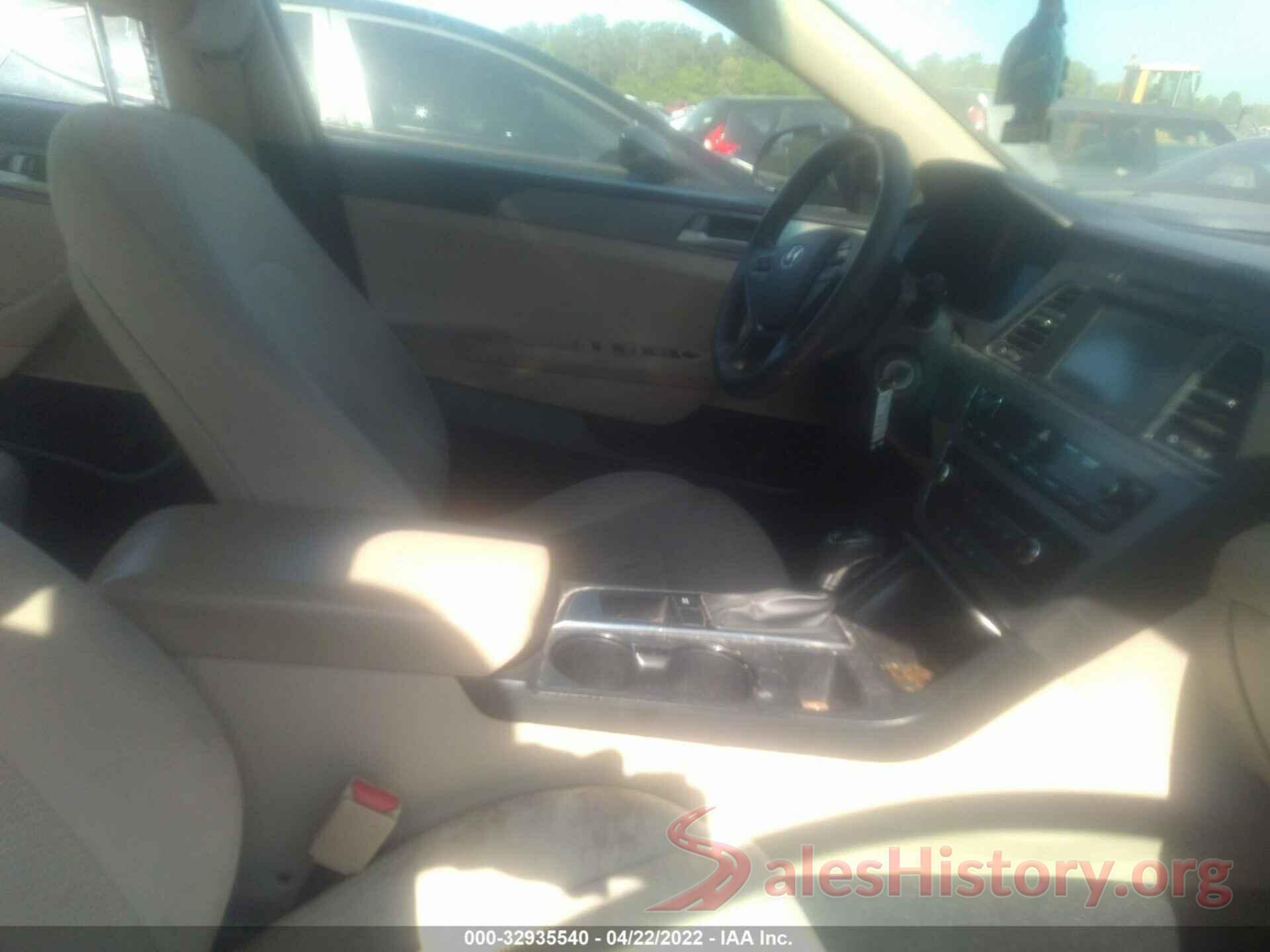 5NPE24AF5GH398474 2016 HYUNDAI SONATA