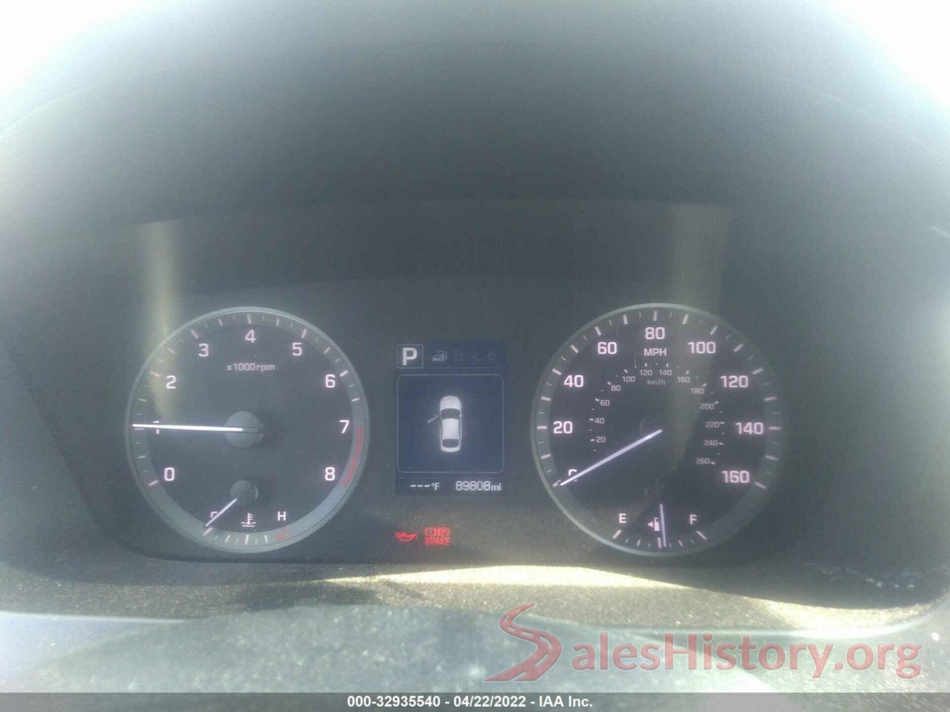 5NPE24AF5GH398474 2016 HYUNDAI SONATA