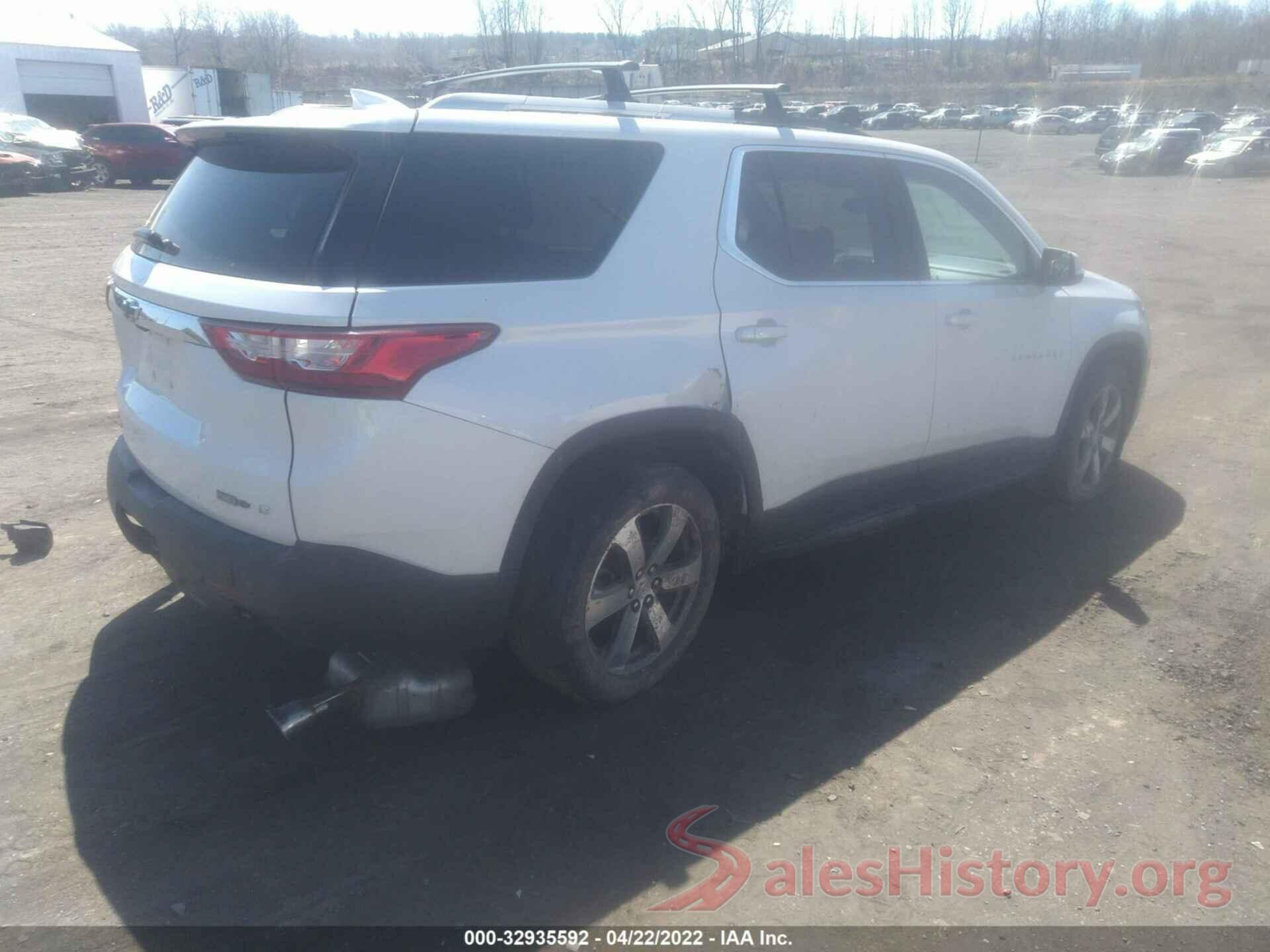 1GNEVHKW6JJ236694 2018 CHEVROLET TRAVERSE