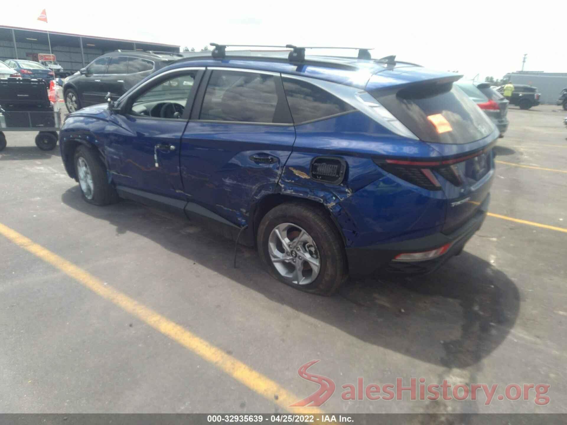 5NMJB3AE3NH039862 2022 HYUNDAI TUCSON