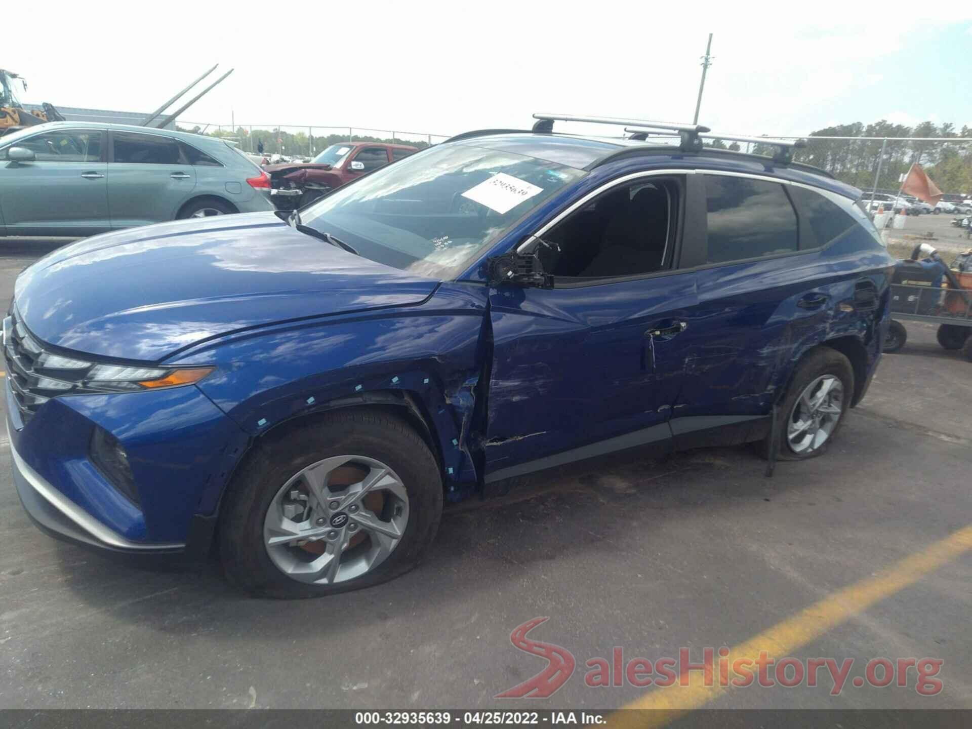 5NMJB3AE3NH039862 2022 HYUNDAI TUCSON