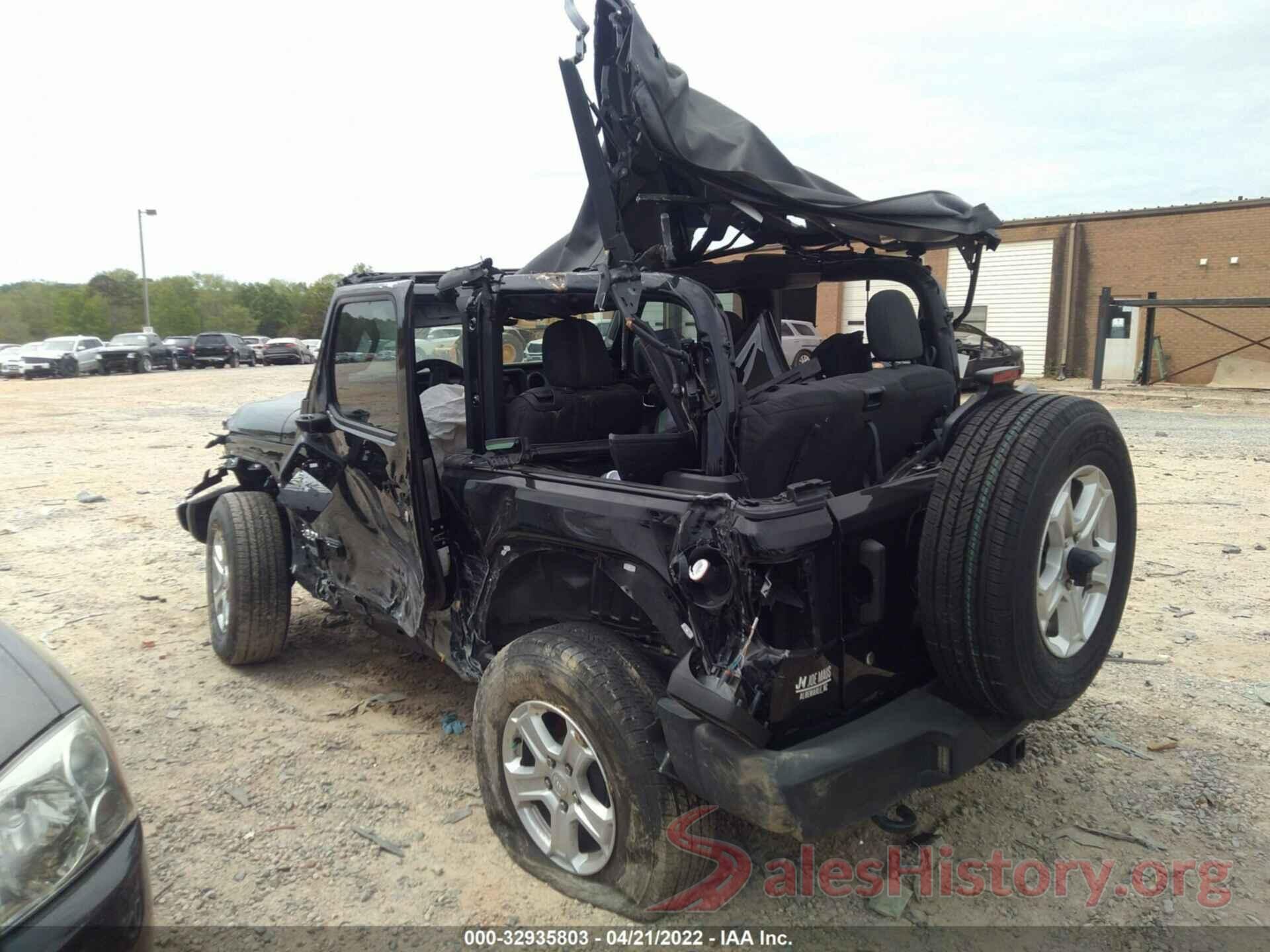 1C4GJXAN2LW227982 2020 JEEP WRANGLER