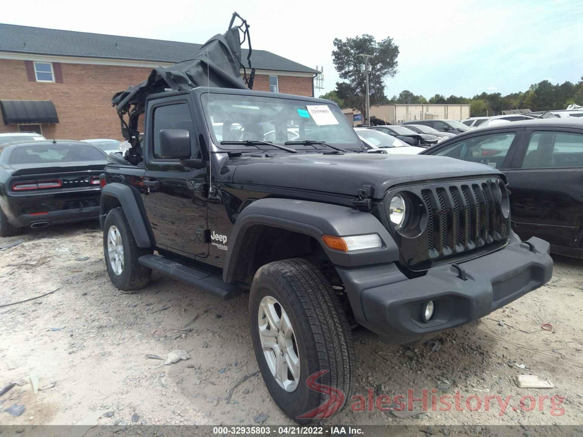 1C4GJXAN2LW227982 2020 JEEP WRANGLER