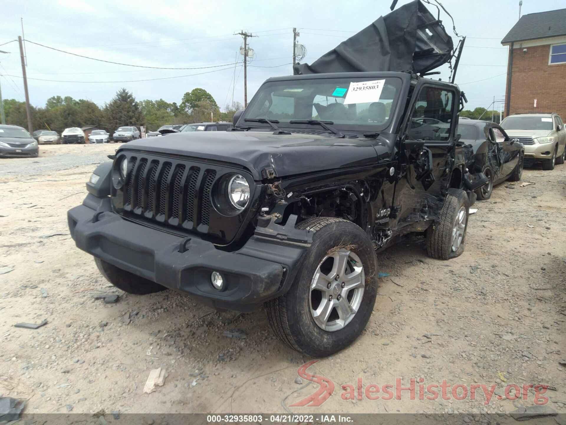 1C4GJXAN2LW227982 2020 JEEP WRANGLER