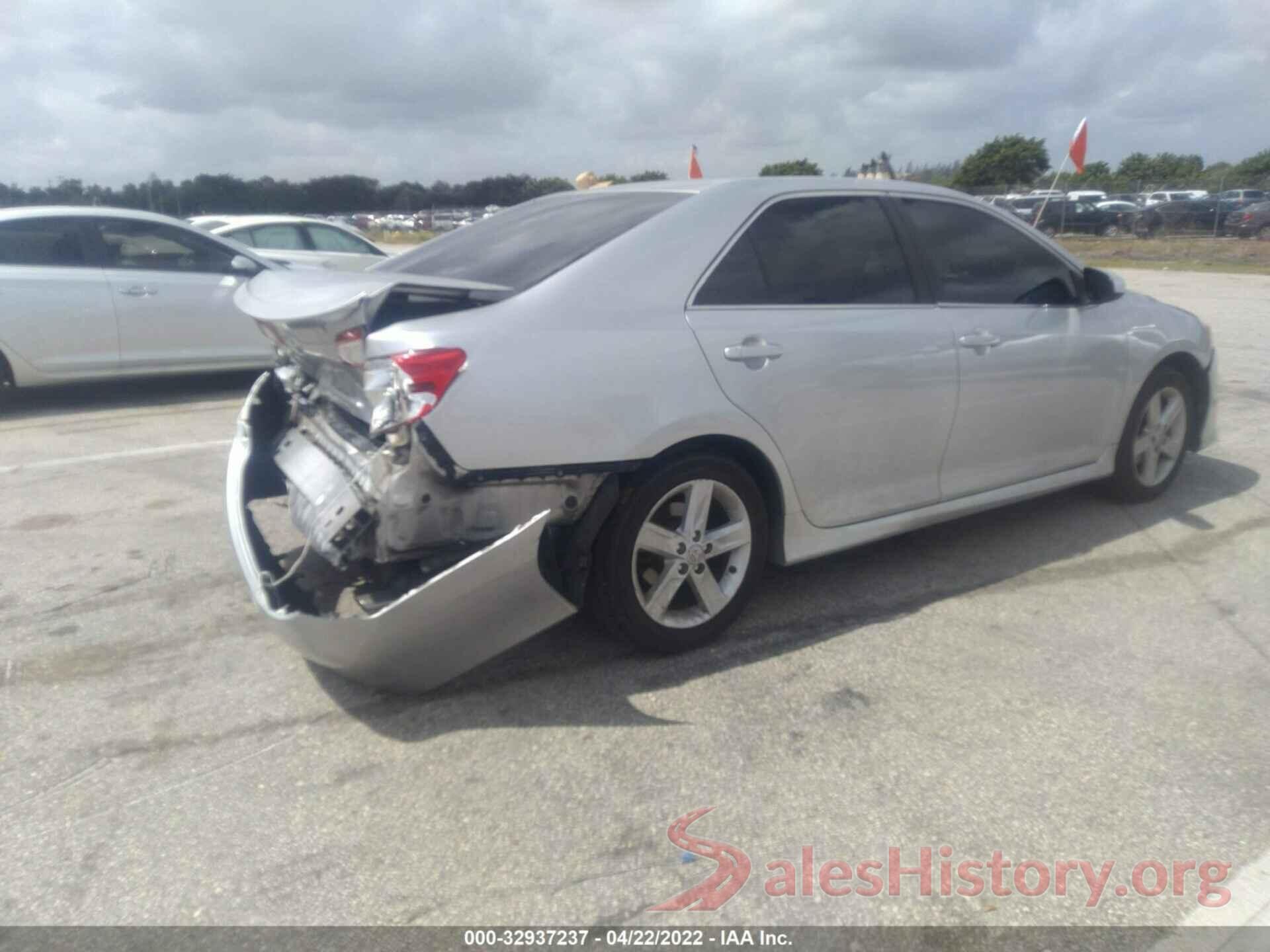 4T1BF1FKXCU161082 2012 TOYOTA CAMRY