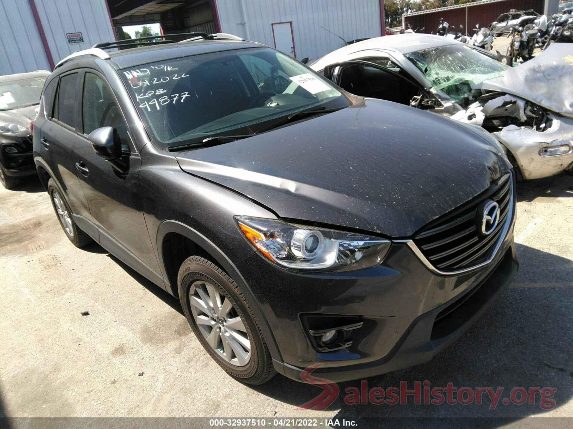 JM3KE4CY0G0870660 2016 MAZDA CX-5