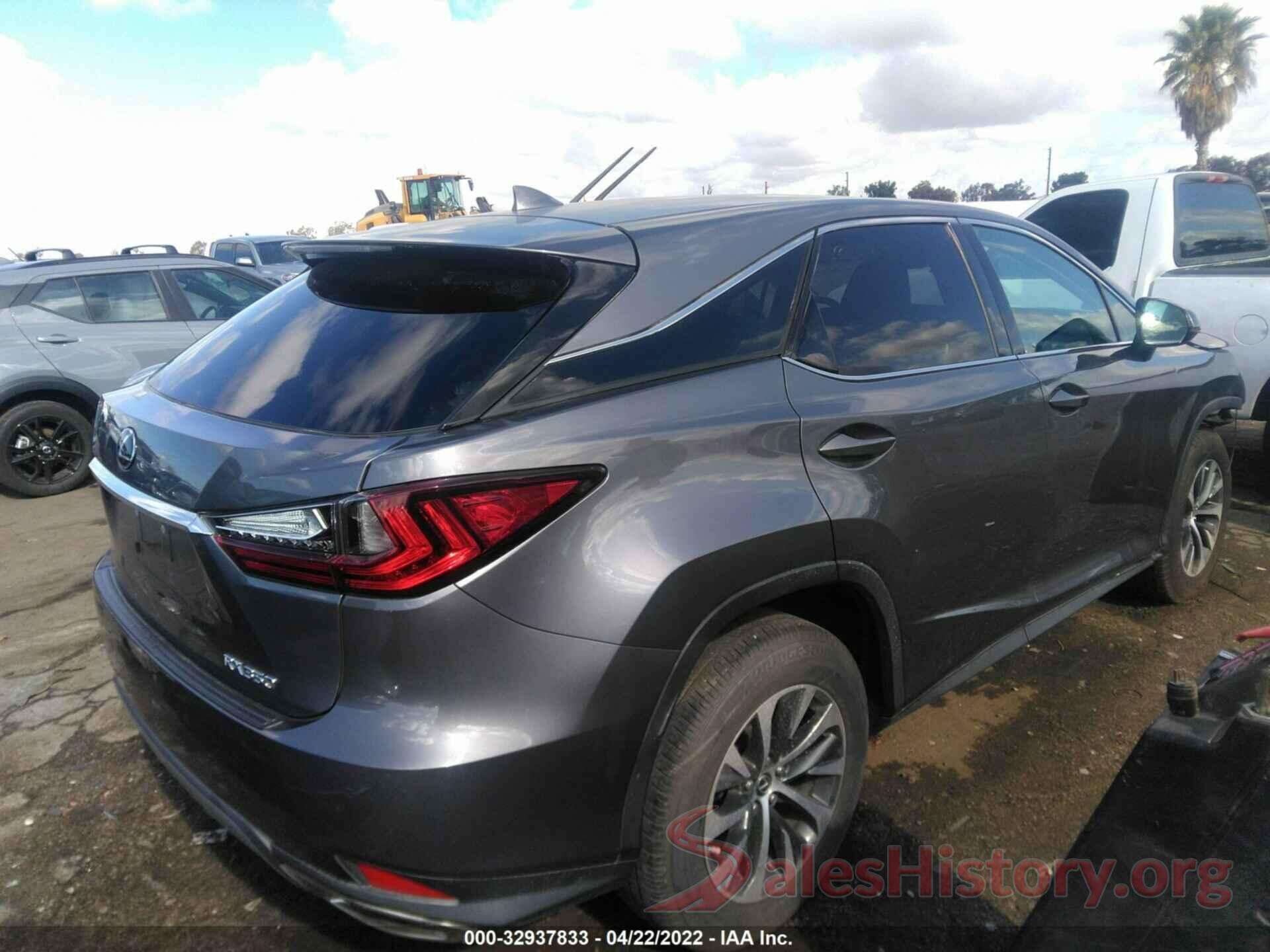 2T2AZMAAXLC164435 2020 LEXUS RX