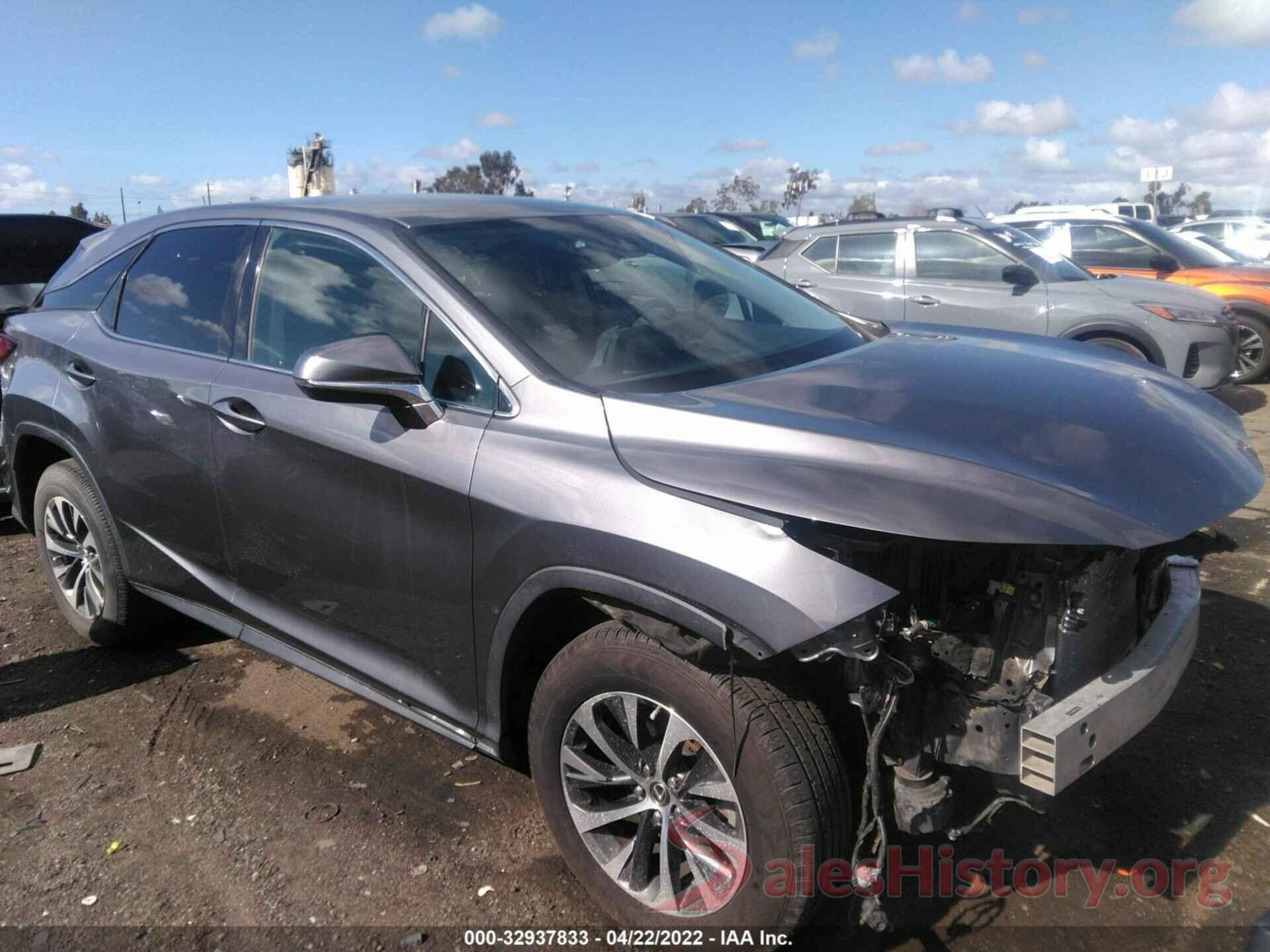 2T2AZMAAXLC164435 2020 LEXUS RX