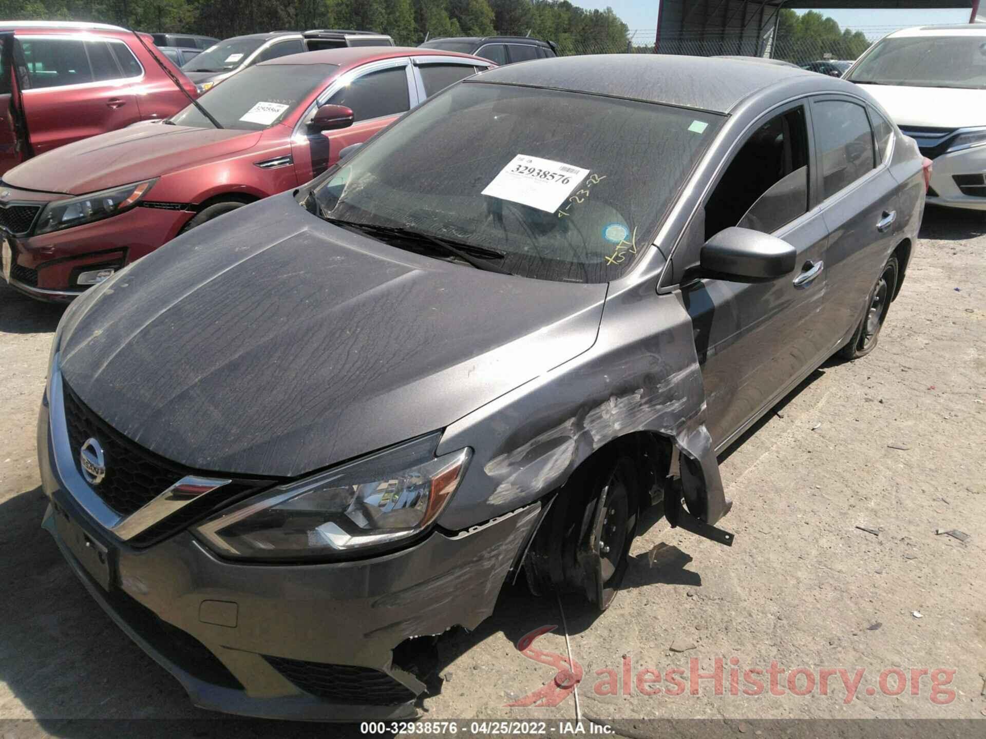 3N1AB7AP8KY347171 2019 NISSAN SENTRA