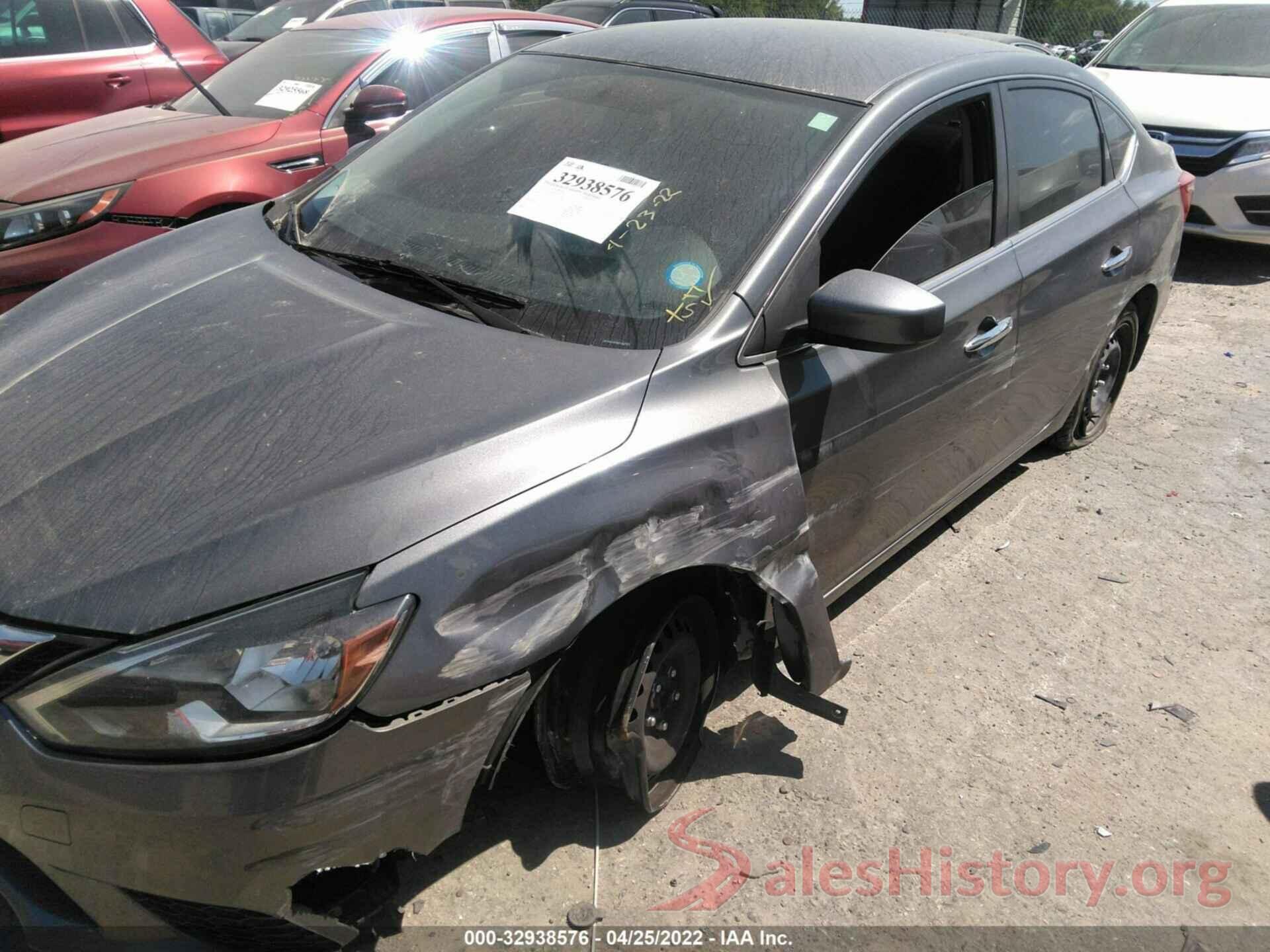 3N1AB7AP8KY347171 2019 NISSAN SENTRA