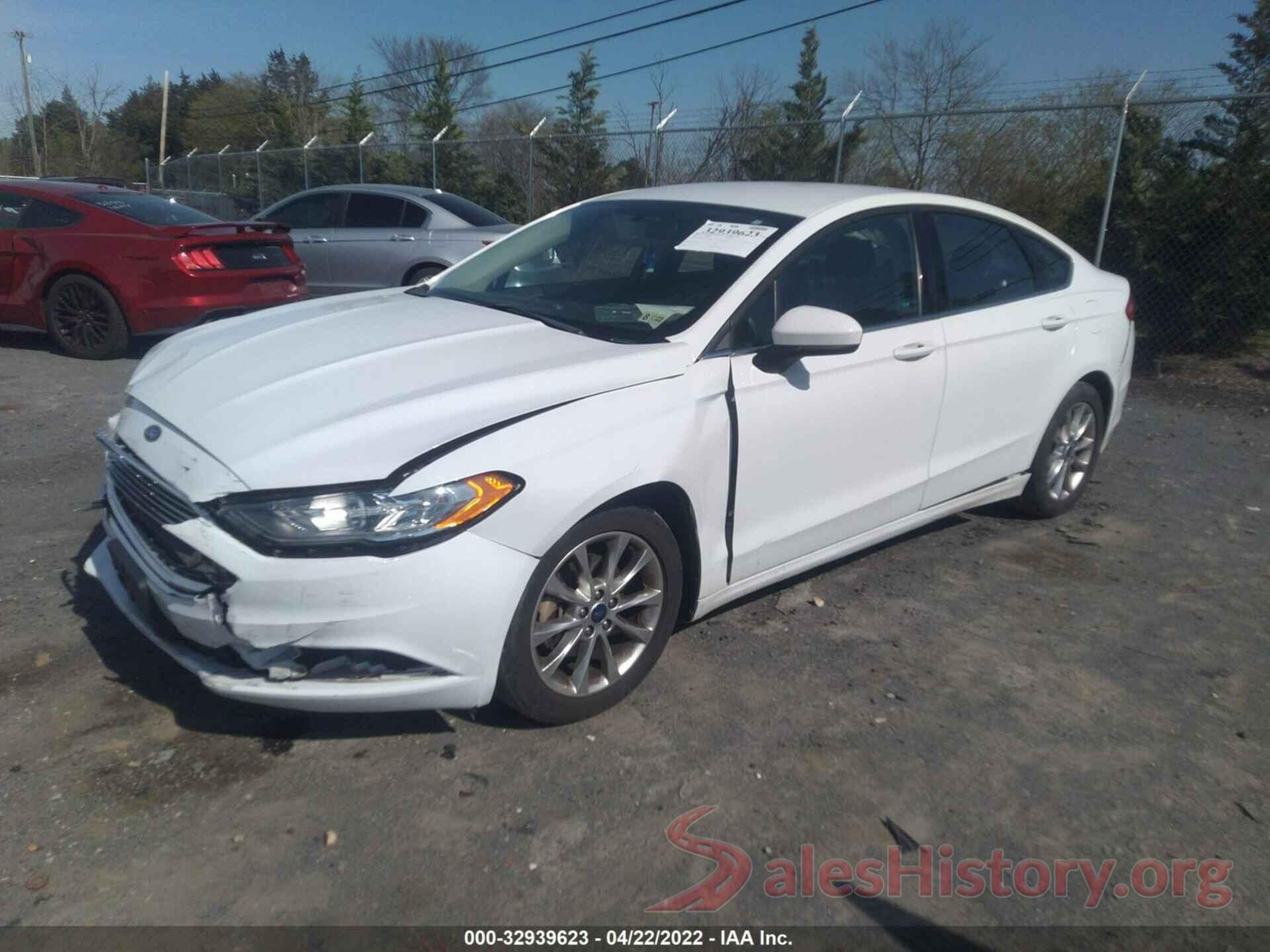 3FA6P0HD0HR282140 2017 FORD FUSION