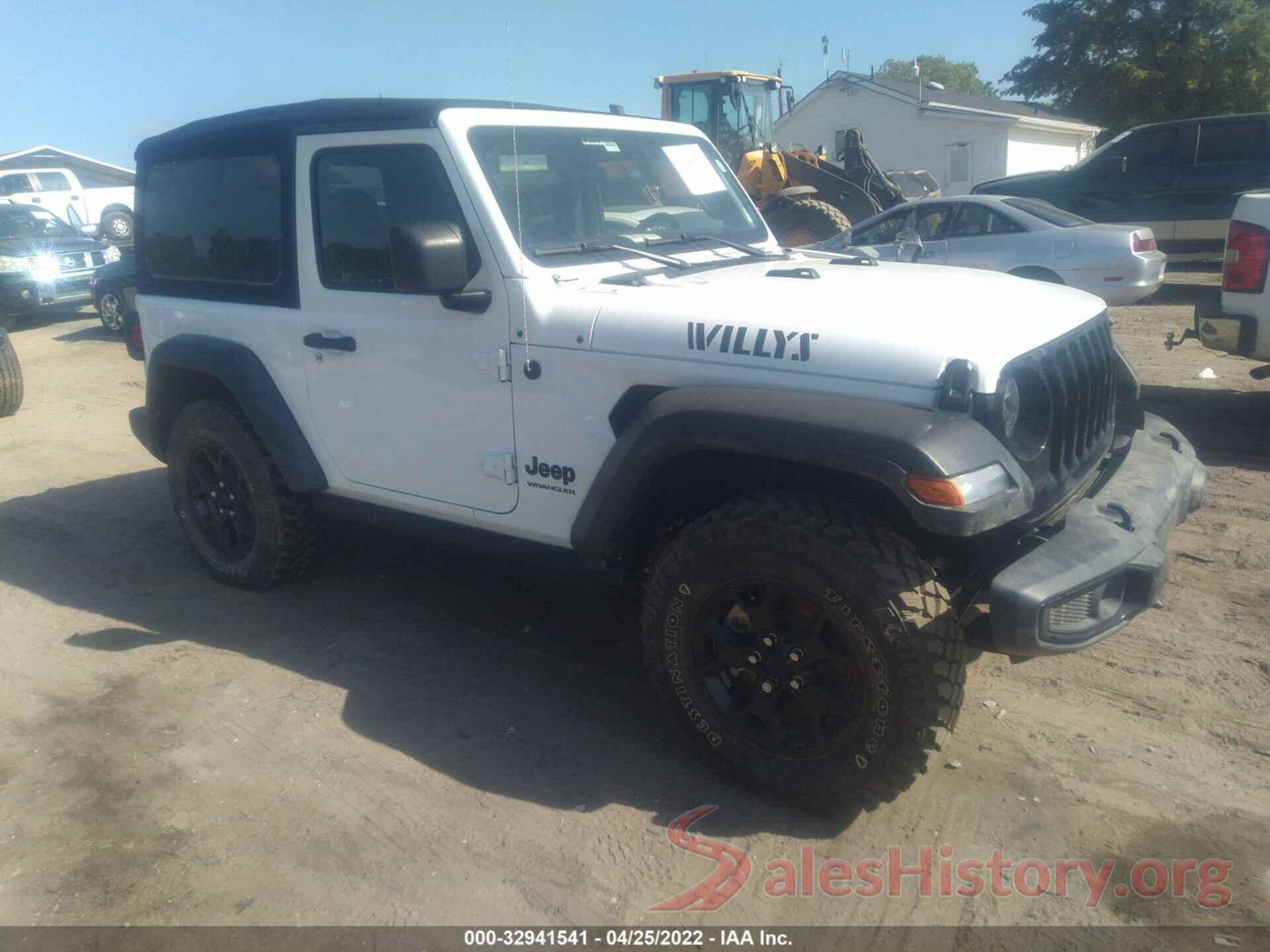 1C4HJXAG9MW729833 2021 JEEP WRANGLER