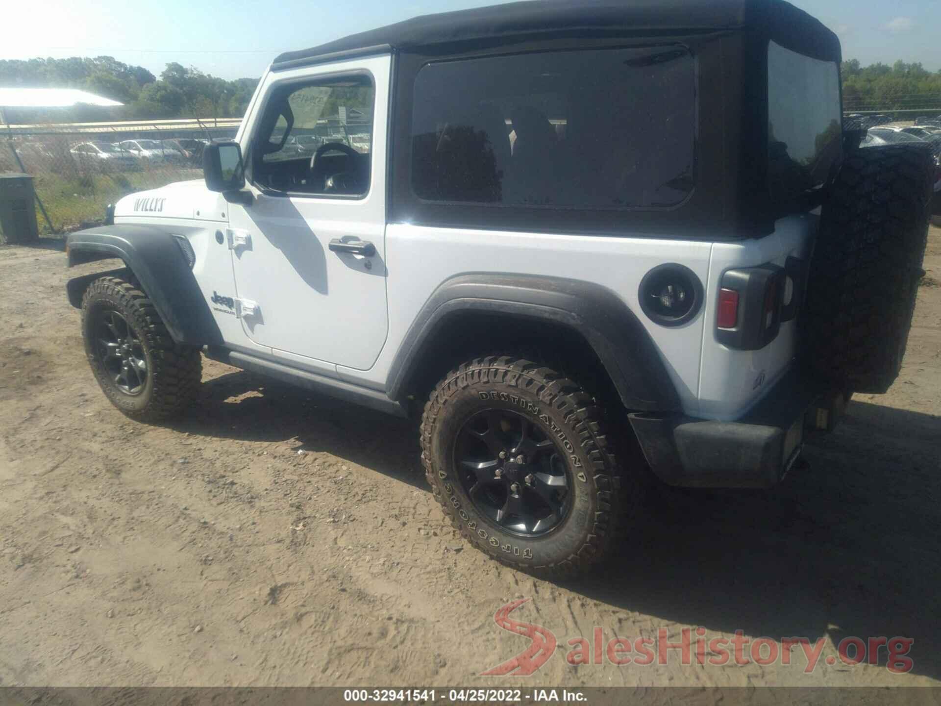 1C4HJXAG9MW729833 2021 JEEP WRANGLER