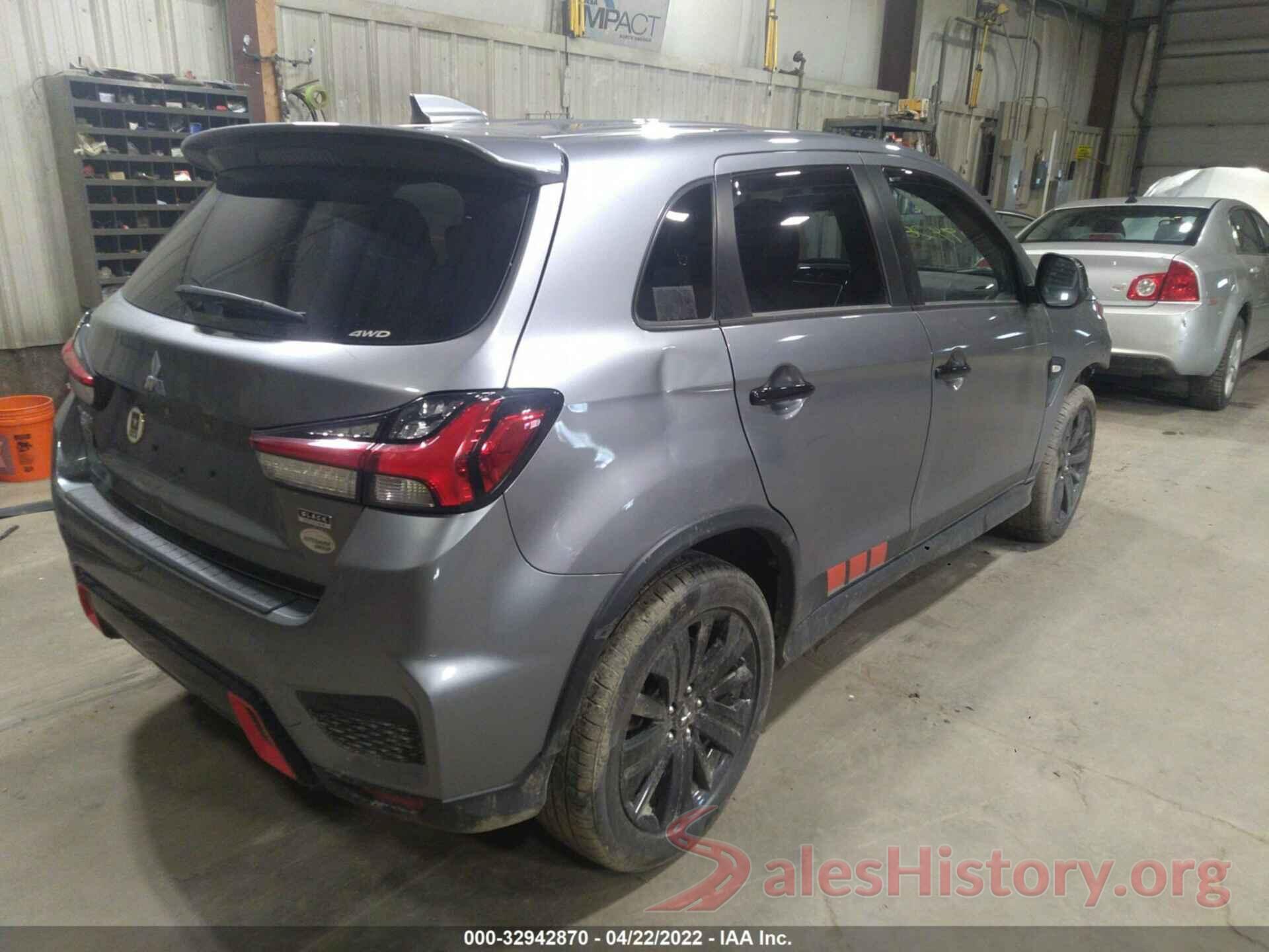 JA4AR3AU8LU025135 2020 MITSUBISHI OUTLANDER SPORT