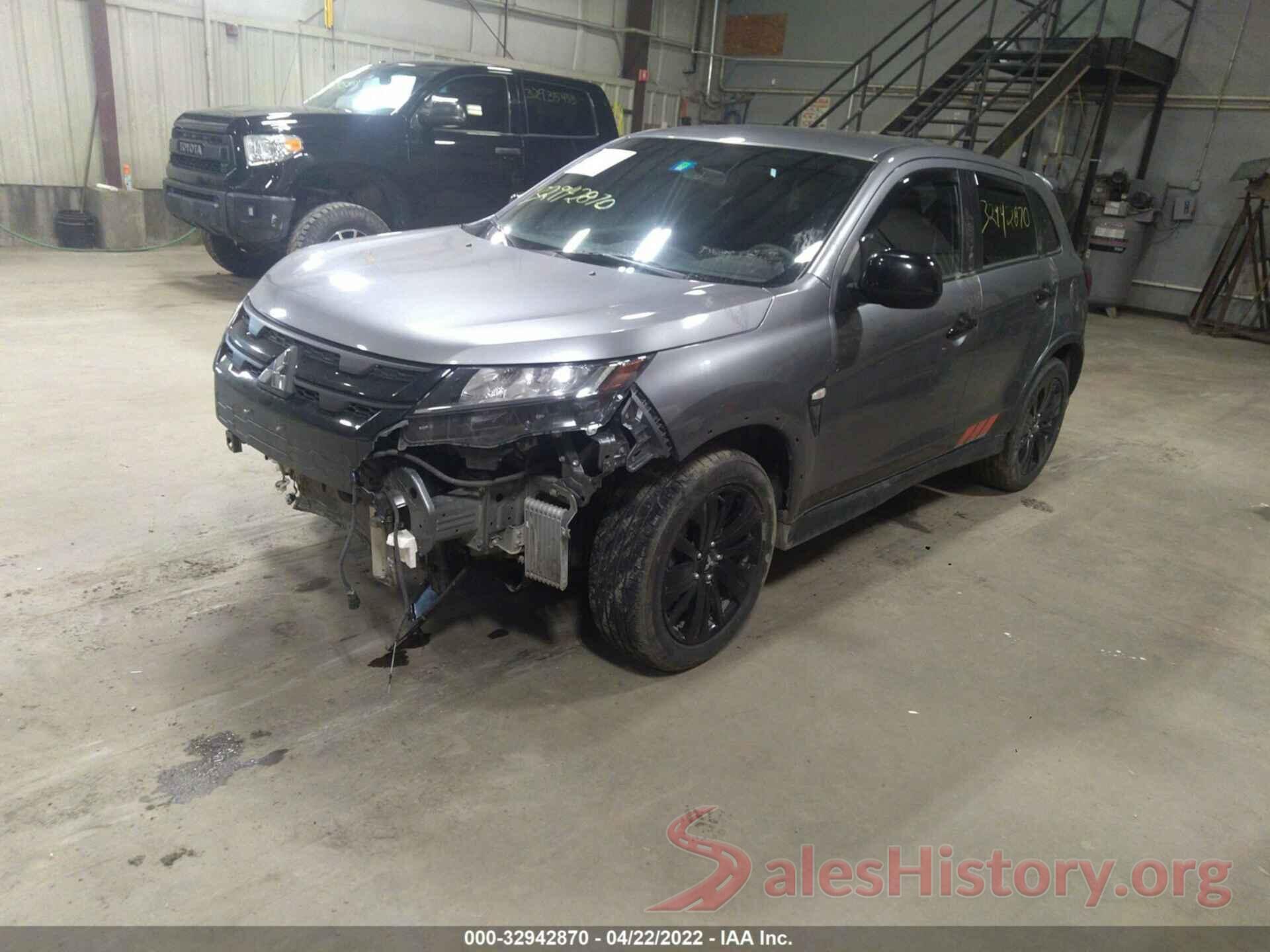 JA4AR3AU8LU025135 2020 MITSUBISHI OUTLANDER SPORT