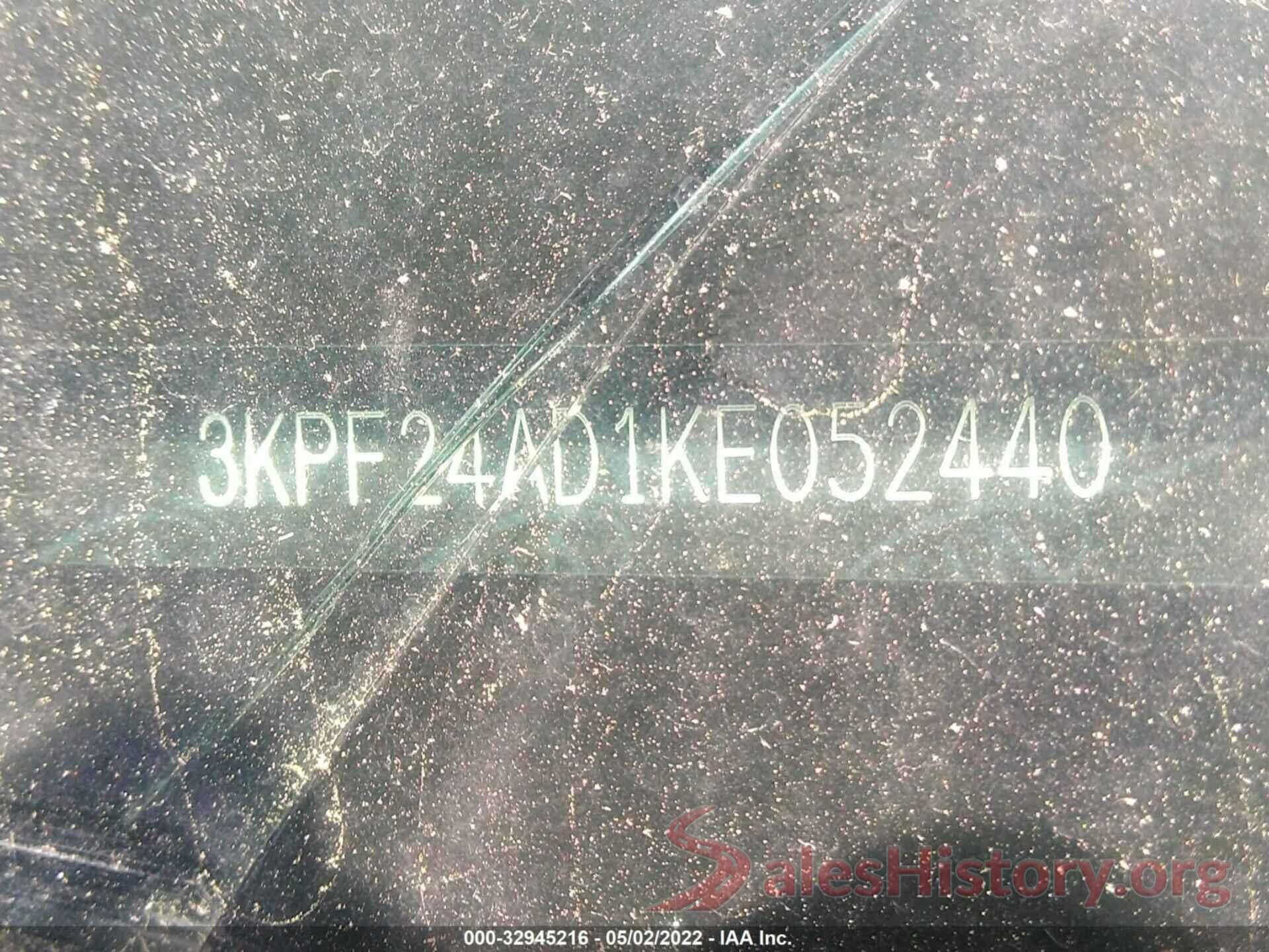 3KPF24AD1KE052440 2019 KIA FORTE