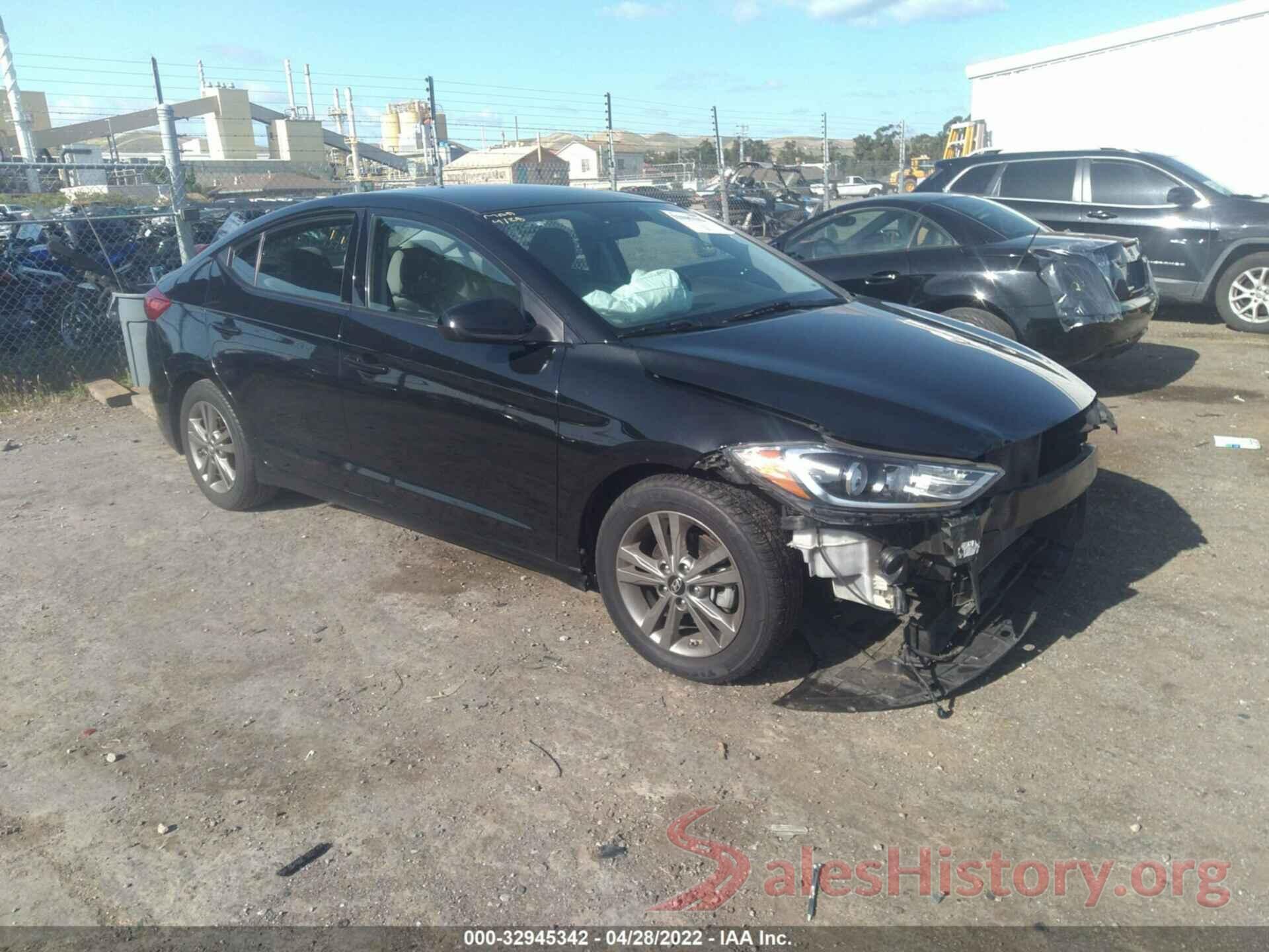 5NPD84LFXJH314177 2018 HYUNDAI ELANTRA