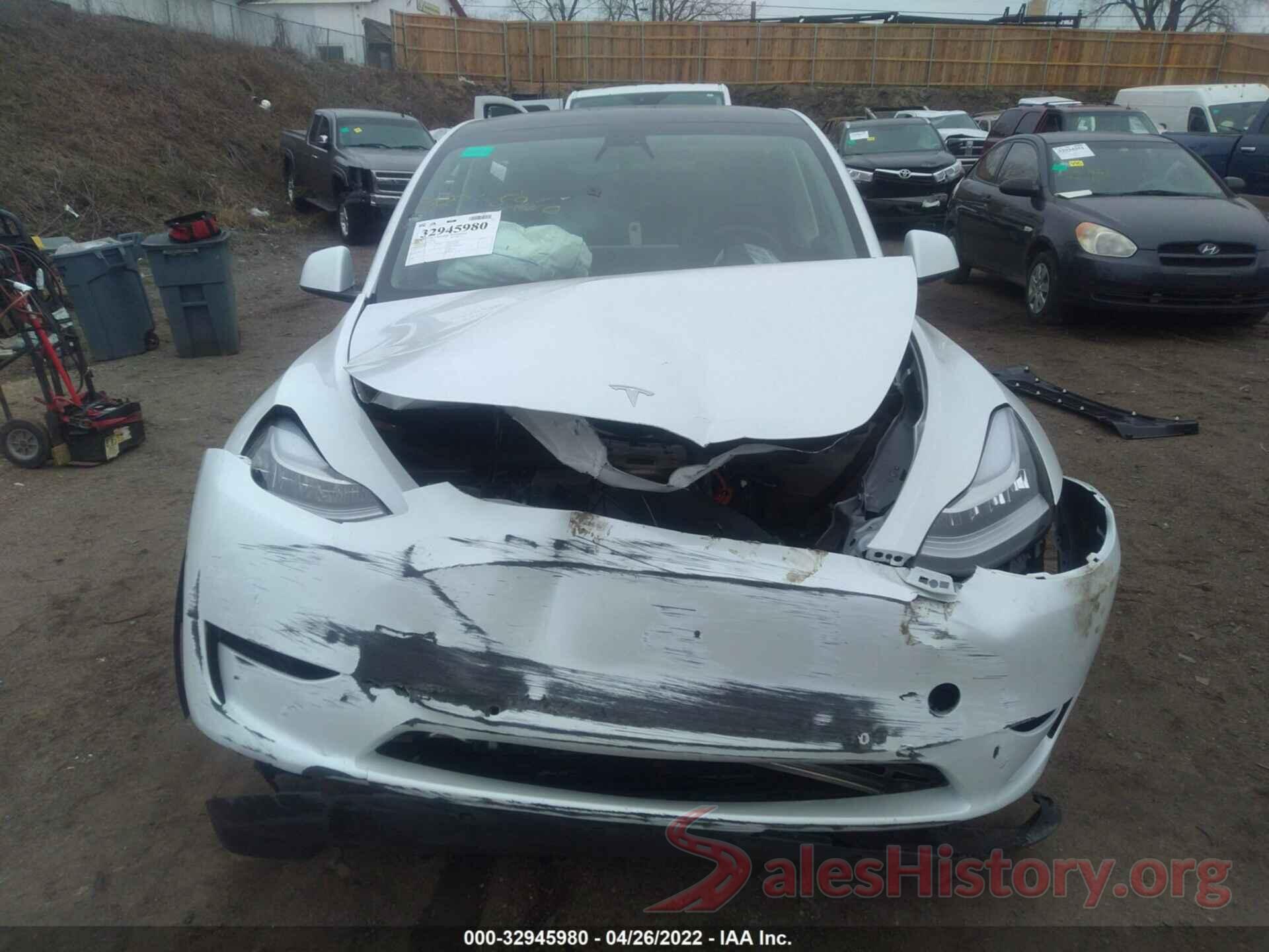 5YJYGDEE9MF287338 2021 TESLA MODEL Y