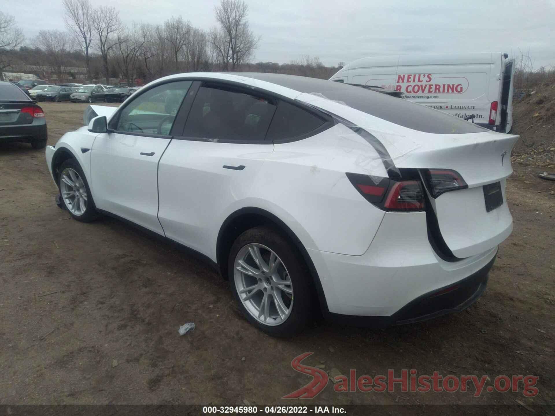 5YJYGDEE9MF287338 2021 TESLA MODEL Y