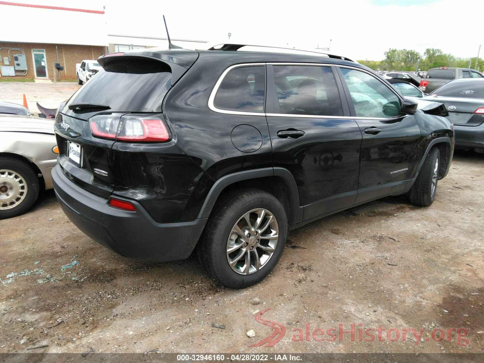 1C4PJLLB9LD641882 2020 JEEP CHEROKEE