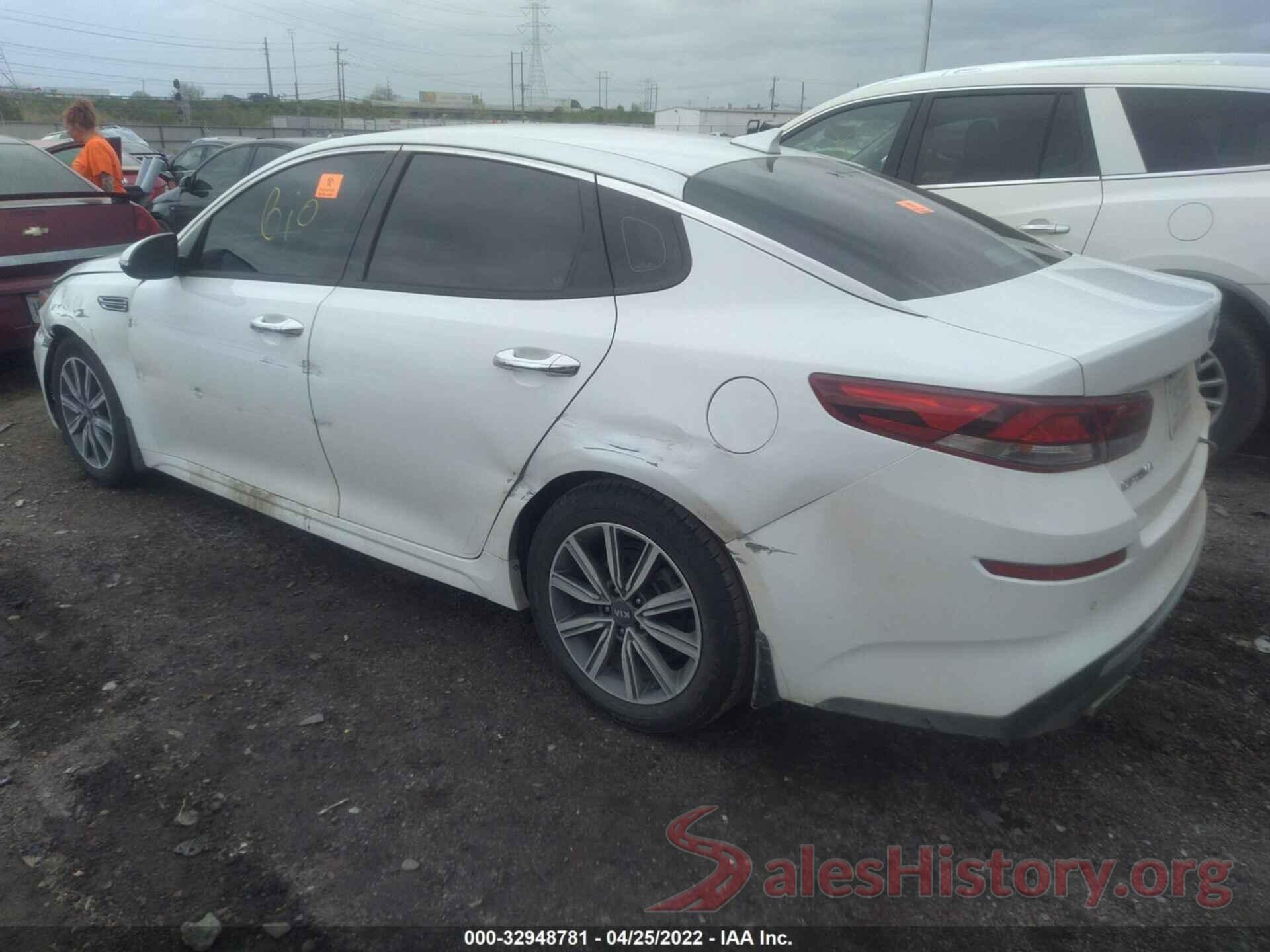 5XXGU4L17KG320075 2019 KIA OPTIMA