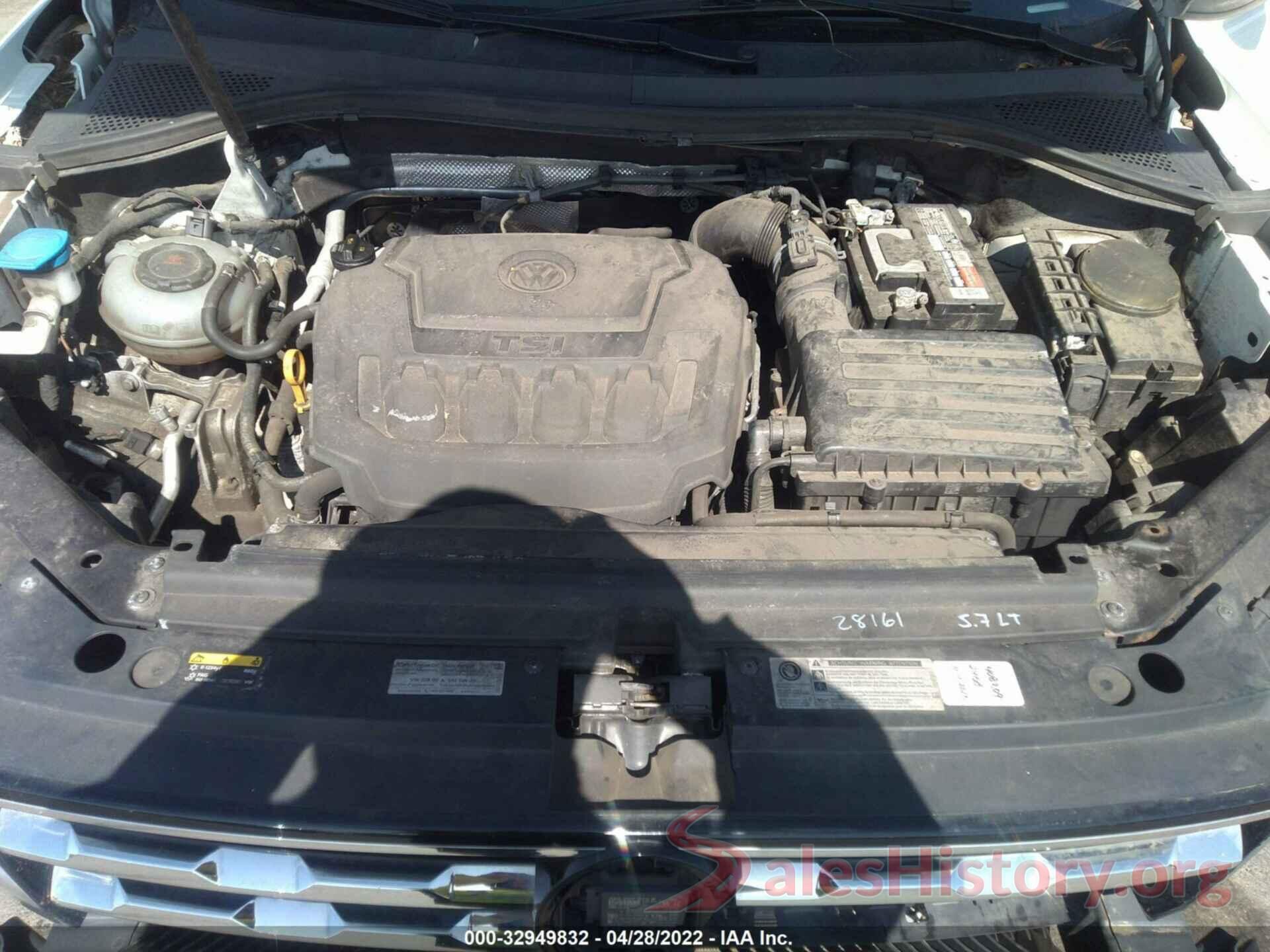 3VV3B7AX4JM038407 2018 VOLKSWAGEN TIGUAN