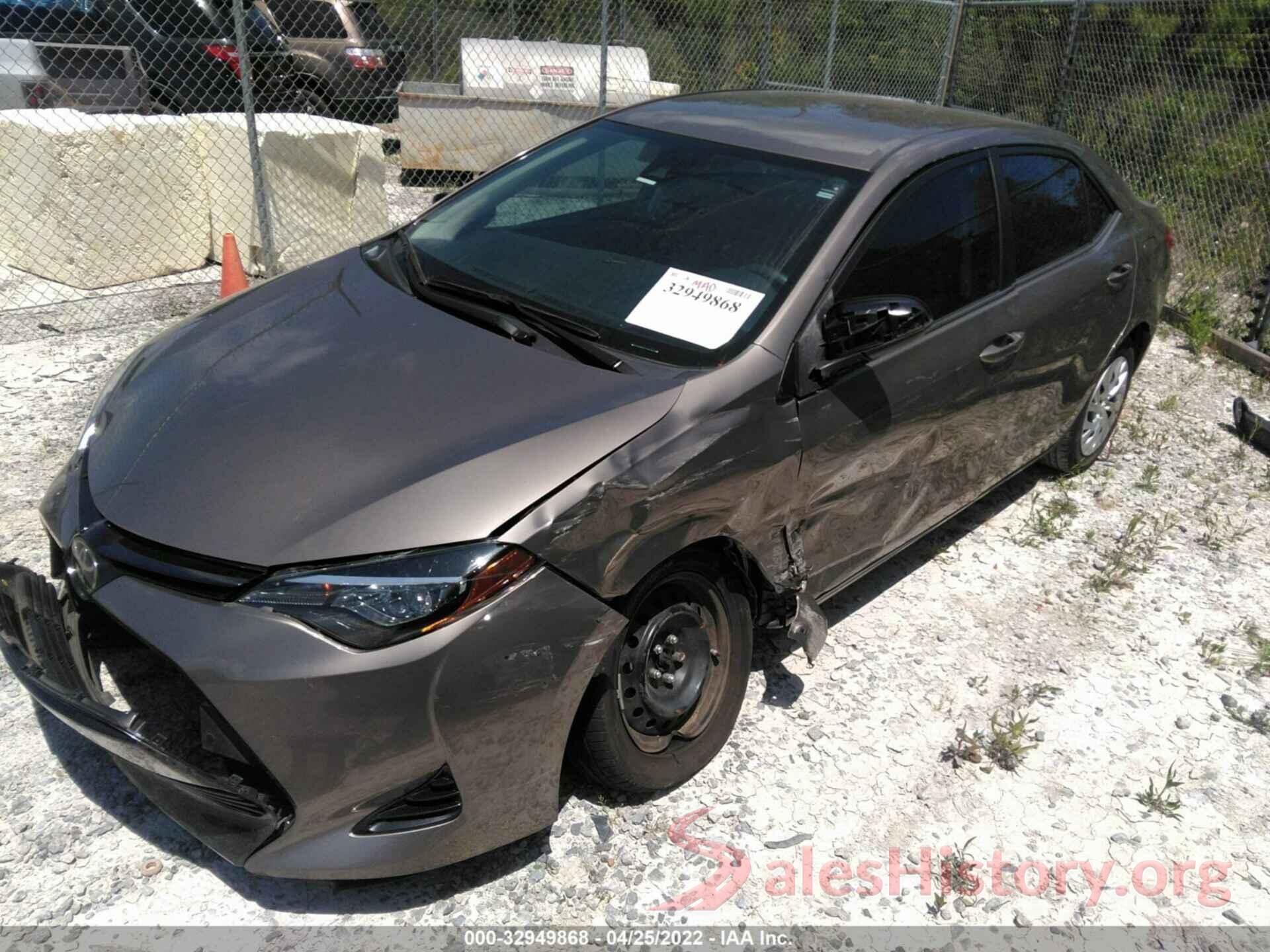 5YFBURHE7JP821623 2018 TOYOTA COROLLA