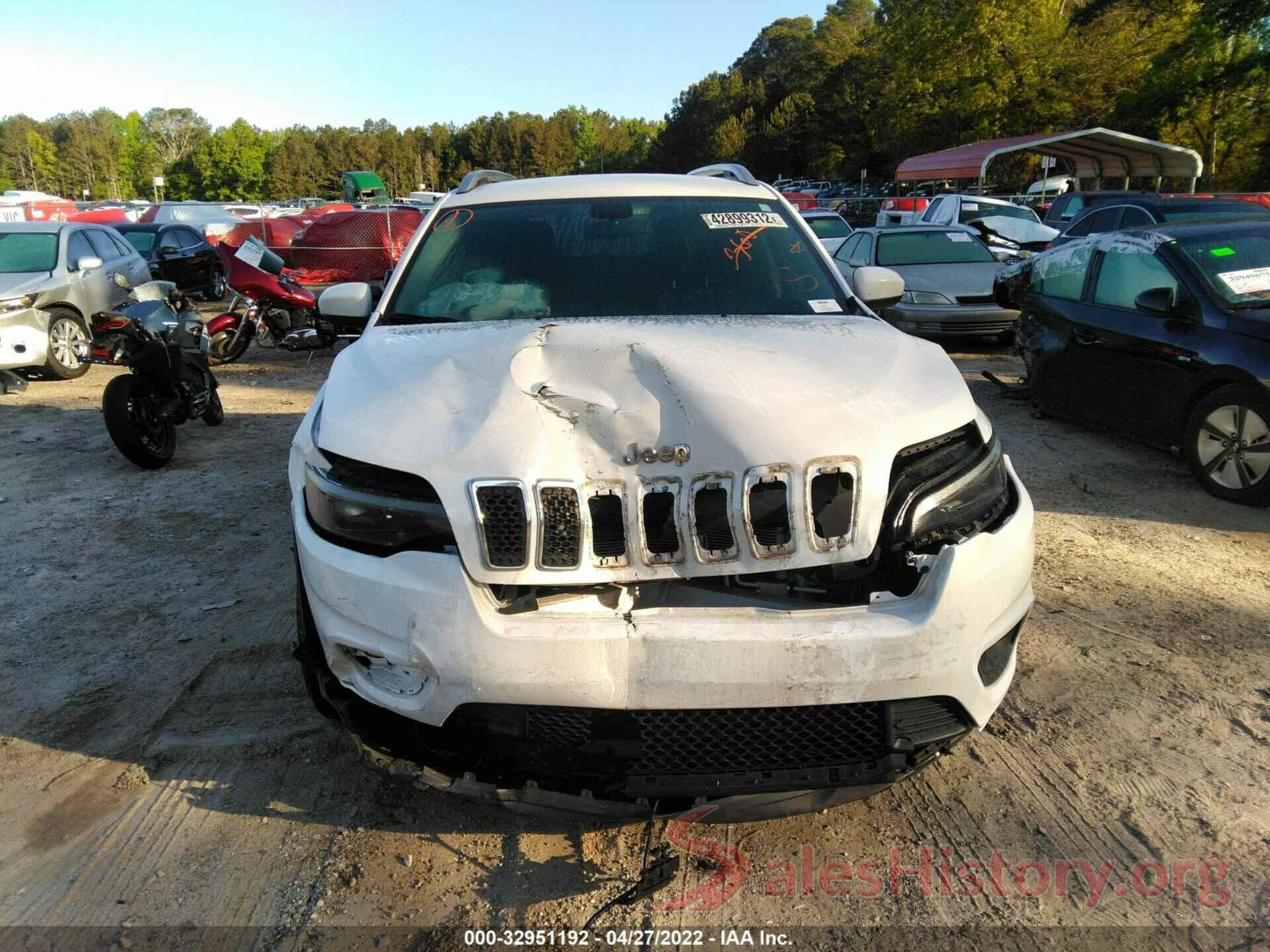 1C4PJLCB1KD357662 2019 JEEP CHEROKEE