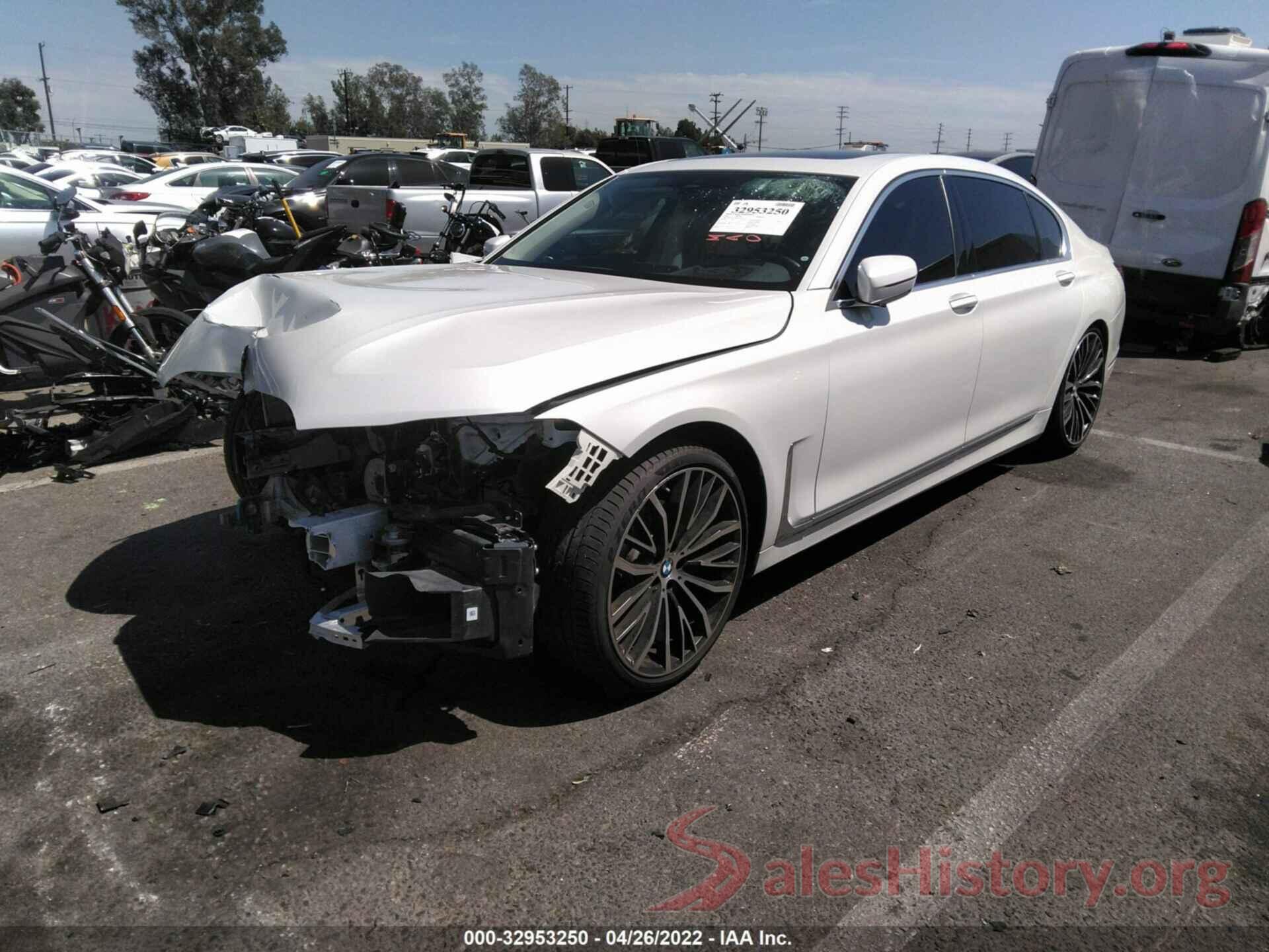 WBA7T2C02LGL17249 2020 BMW 7 SERIES