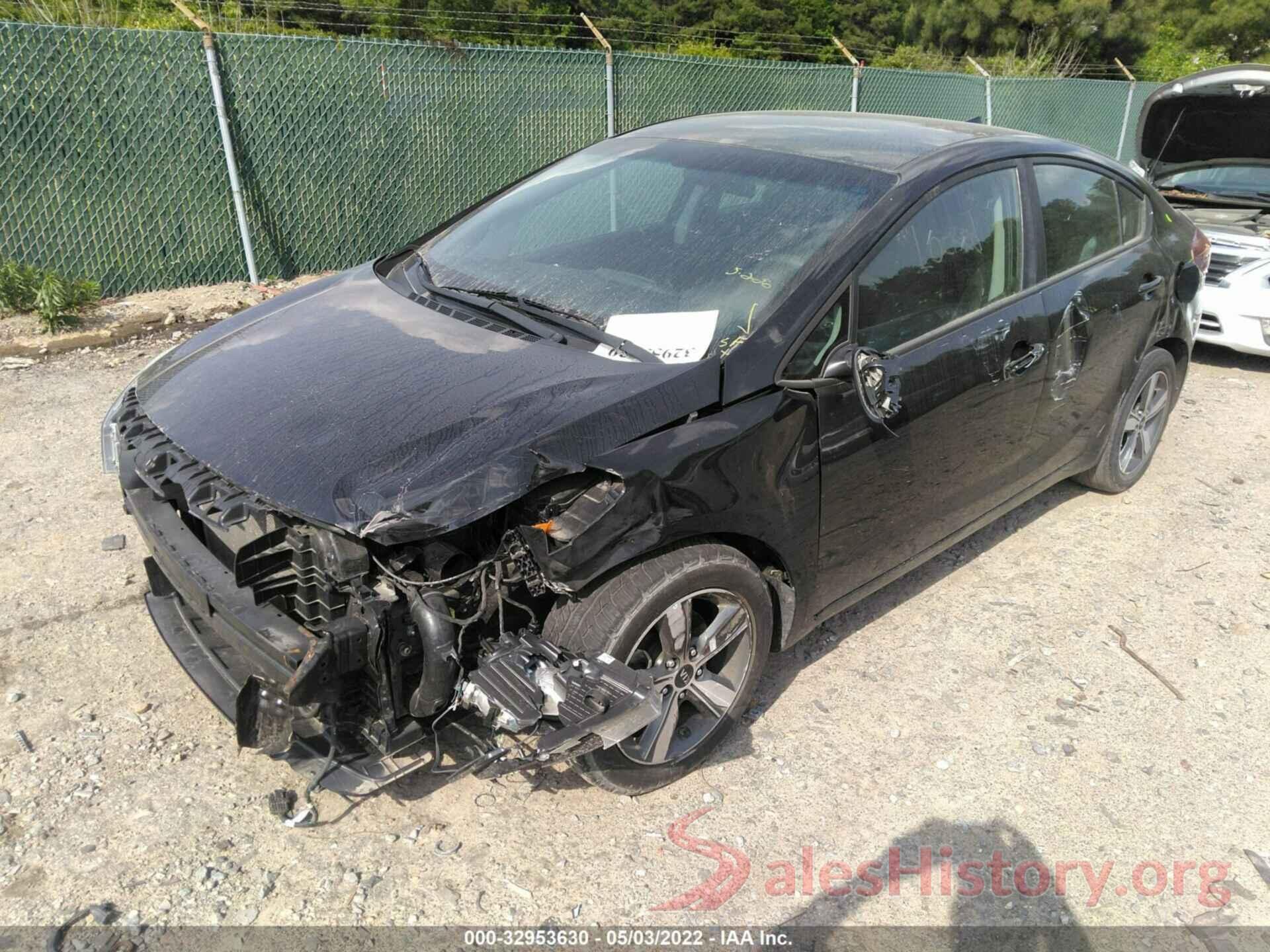 3KPFL4A7XJE273217 2018 KIA FORTE