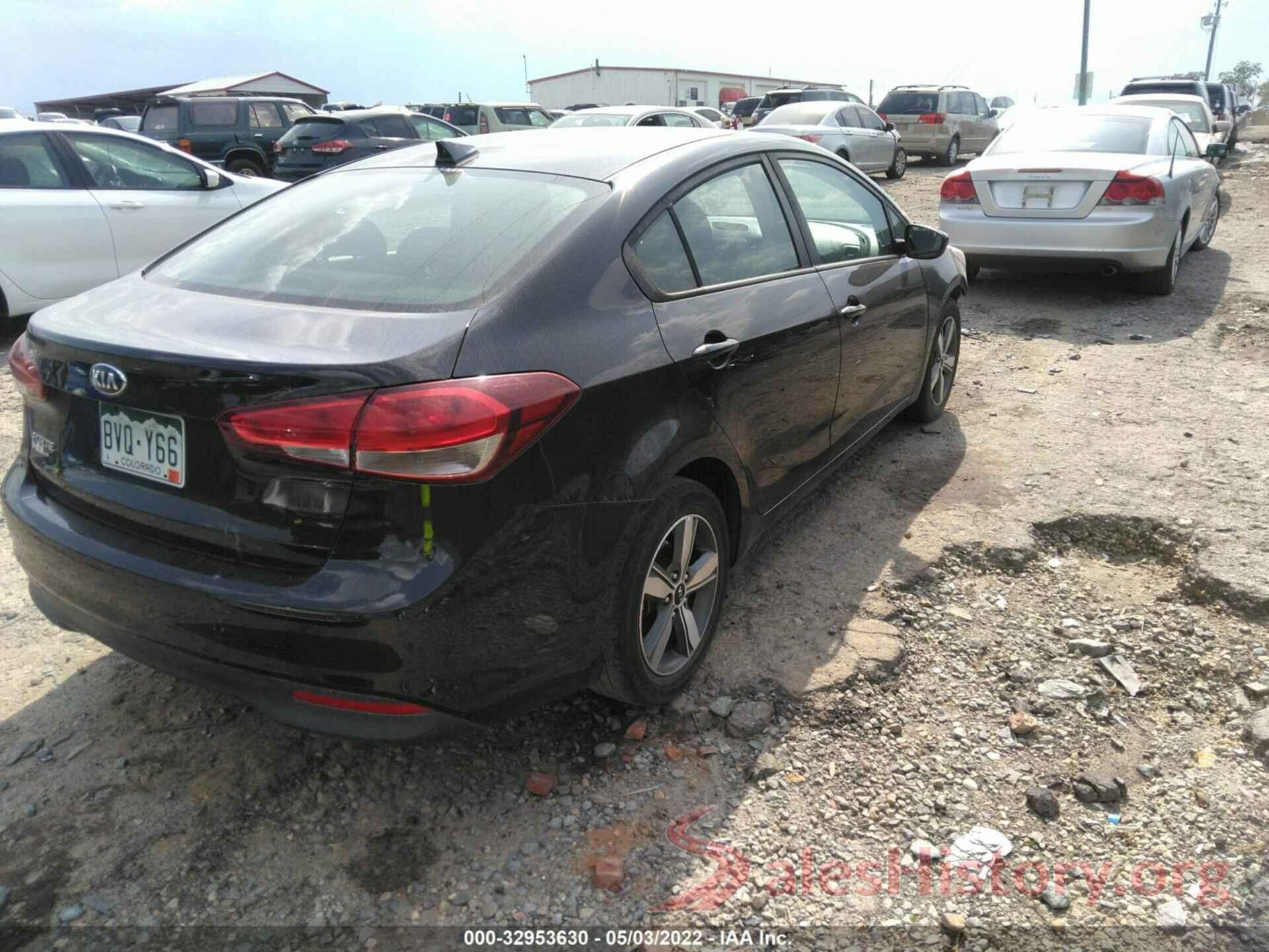 3KPFL4A7XJE273217 2018 KIA FORTE