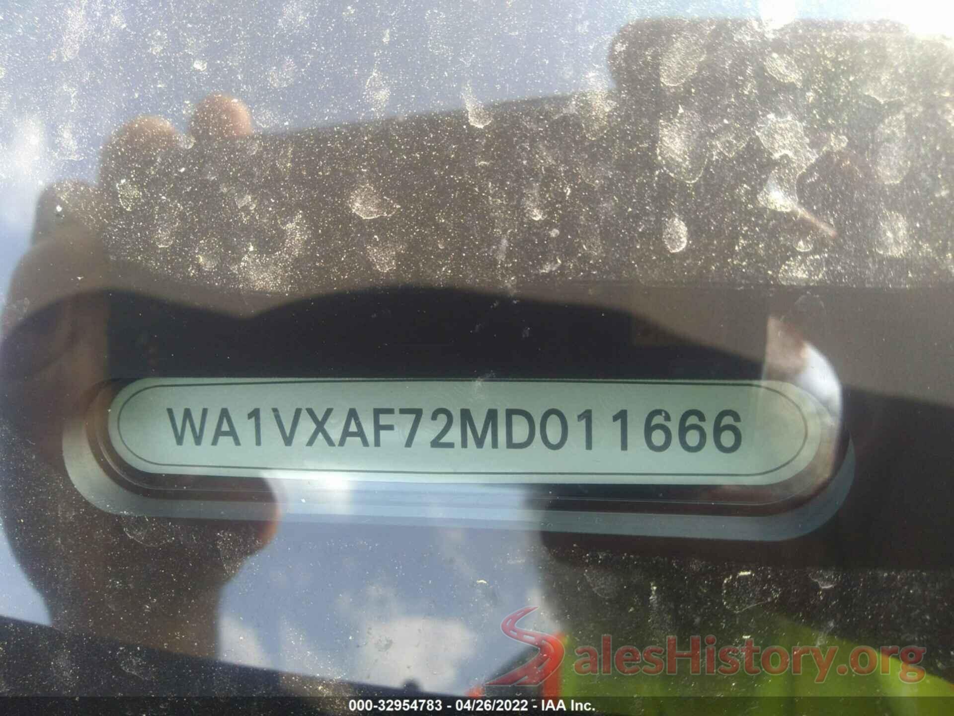 WA1VXAF72MD011666 2021 AUDI Q7