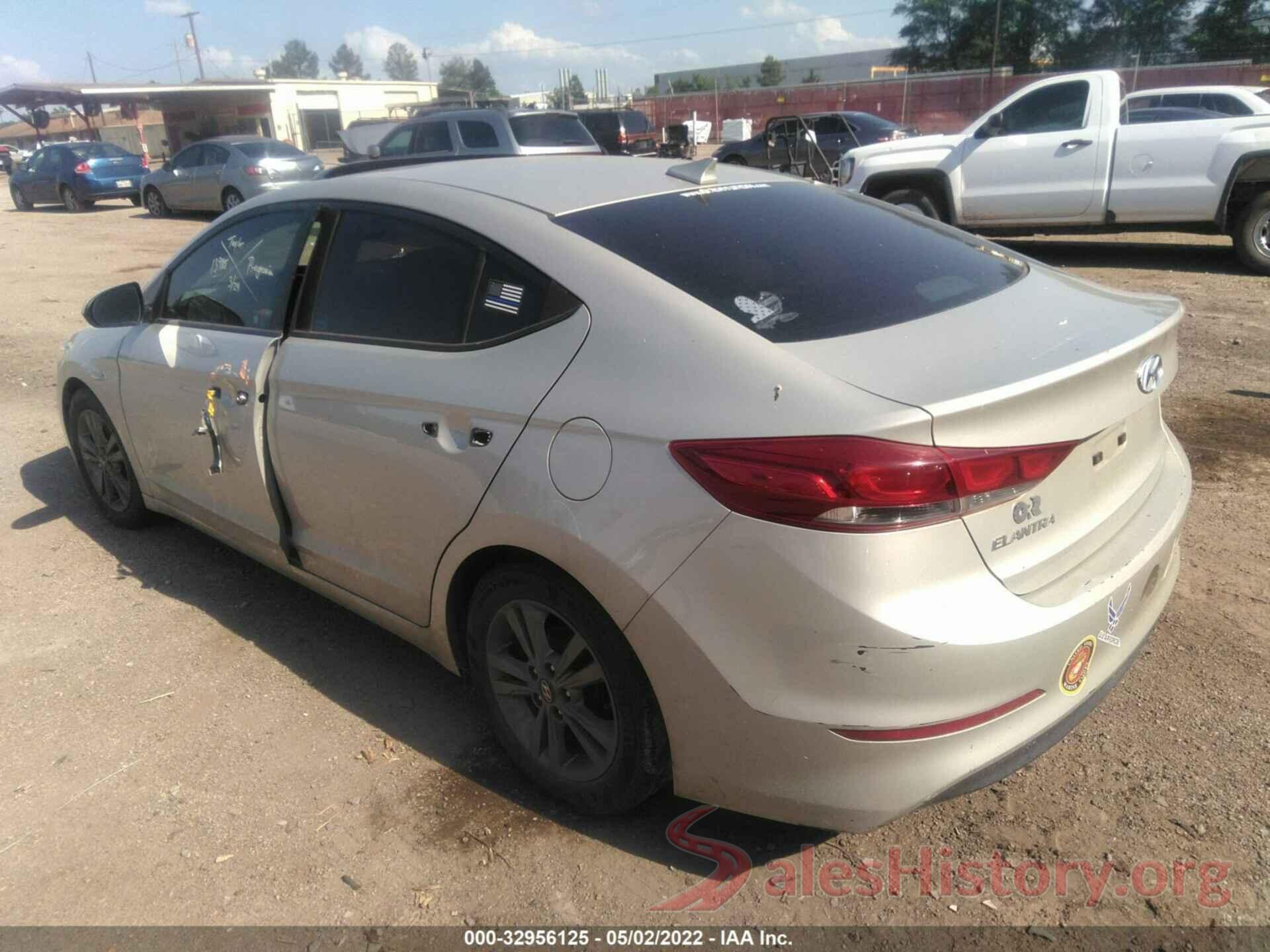 5NPD84LF1HH145600 2017 HYUNDAI ELANTRA