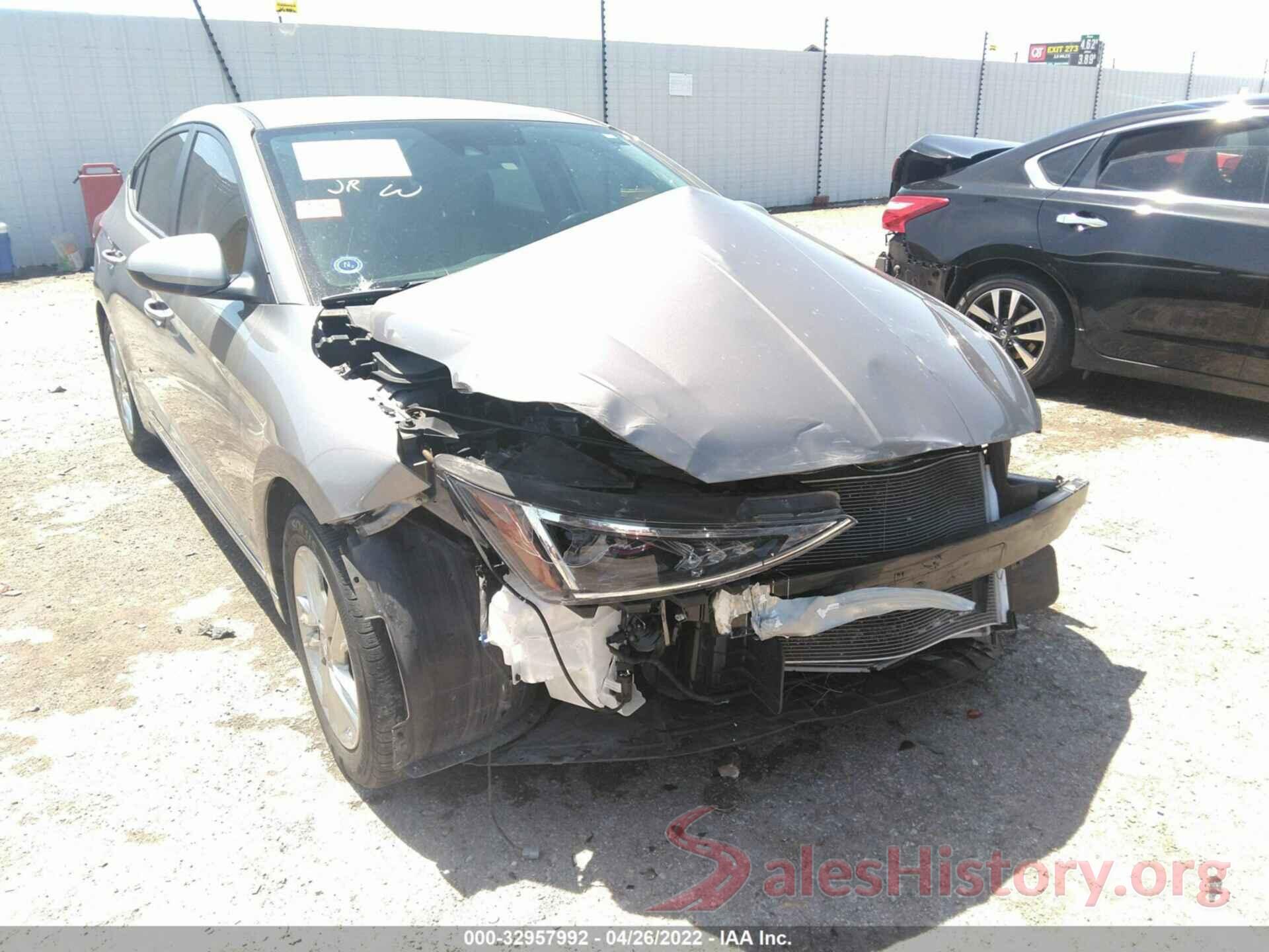 KMHD84LF5LU978410 2020 HYUNDAI ELANTRA